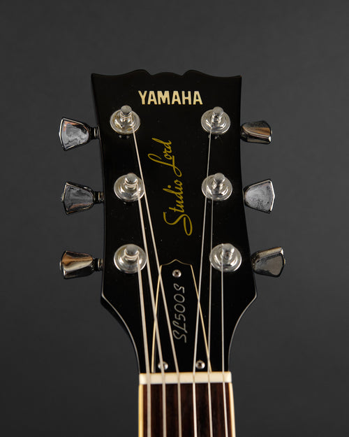 1978 Yamaha SL500S Studio Lord Sunburst - headstock front | Replay Guitars