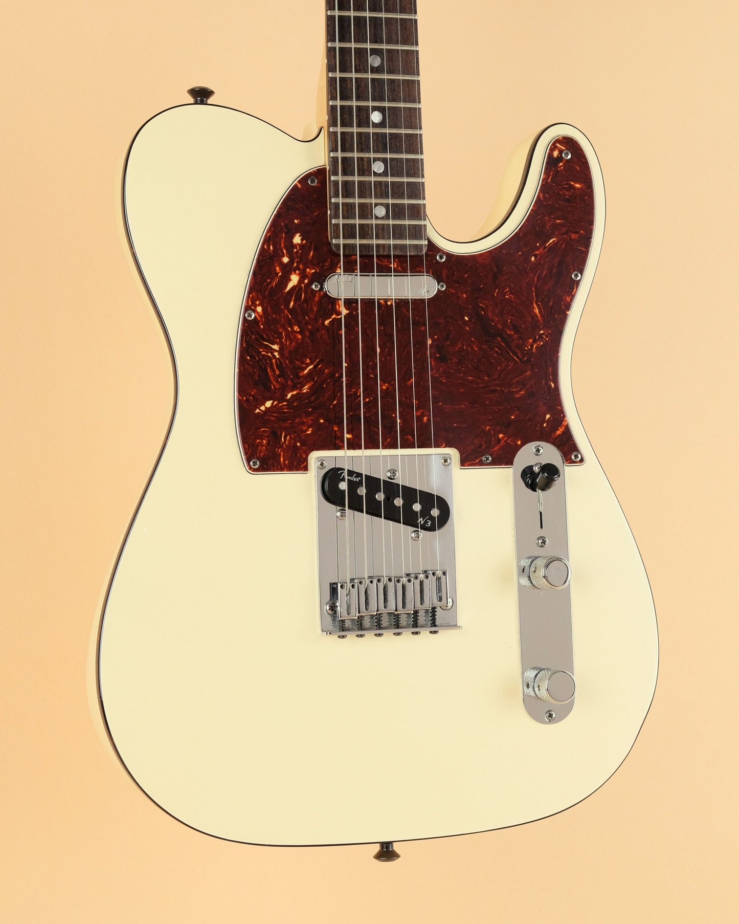 2012 Fender American Deluxe Telecaster Olympic Pearl