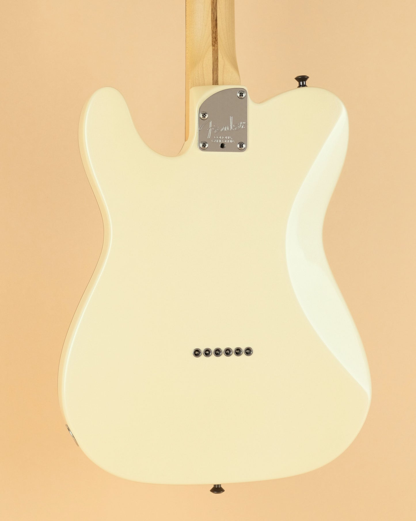 2012 Fender American Deluxe Telecaster Olympic Pearl