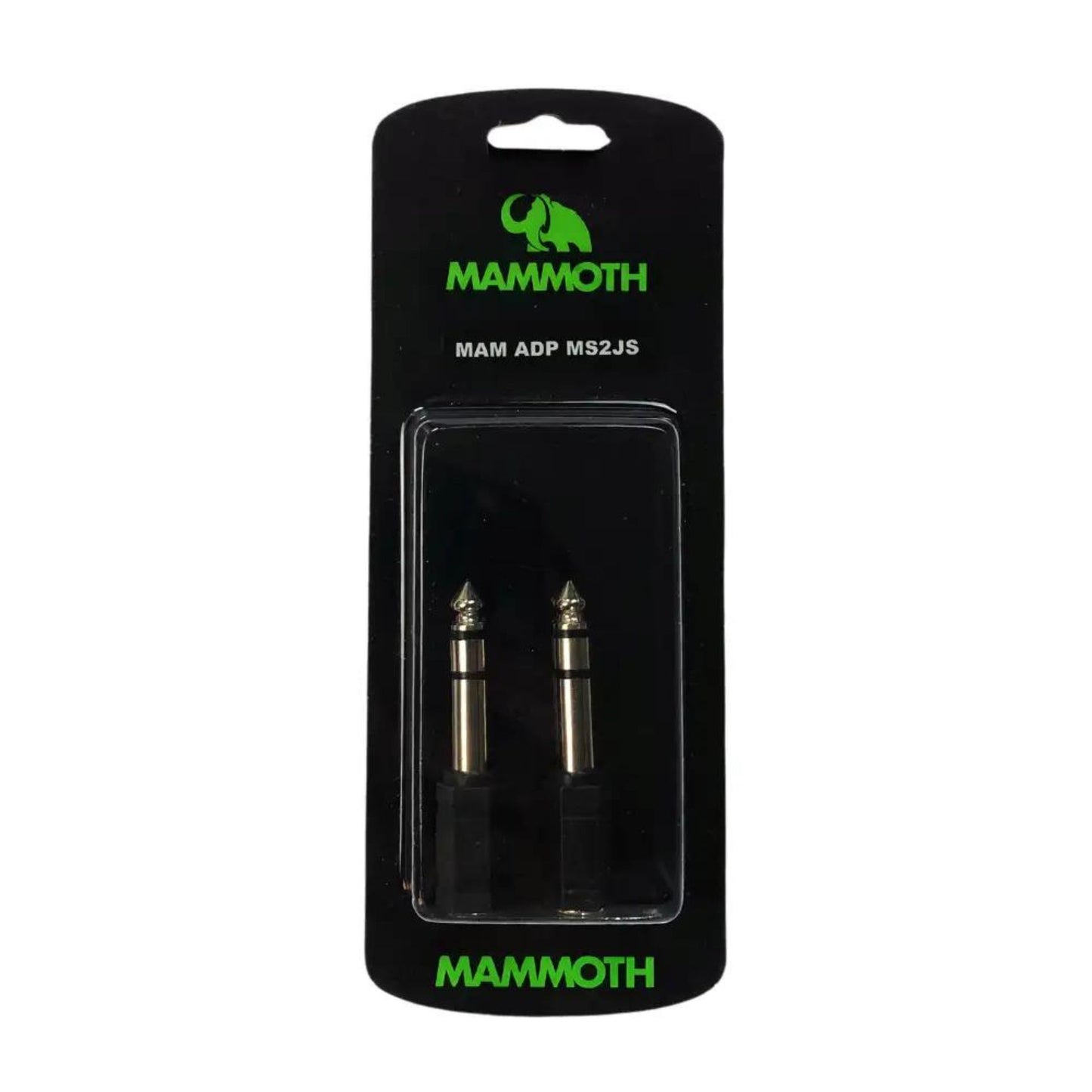 Mammoth MAM ADP MS2JS Adaptor 1/8 Stereo to 1/4 Stereo - 2 pcs