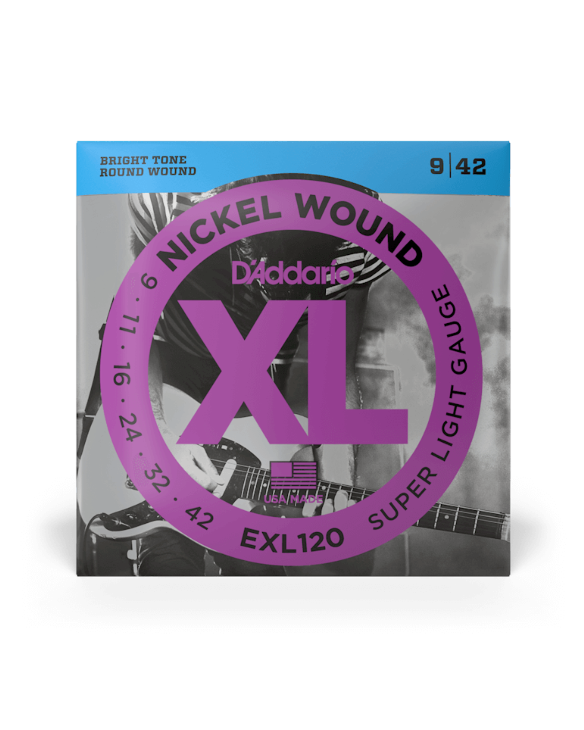 D'Addario XL Nickel Wound Electric Strings