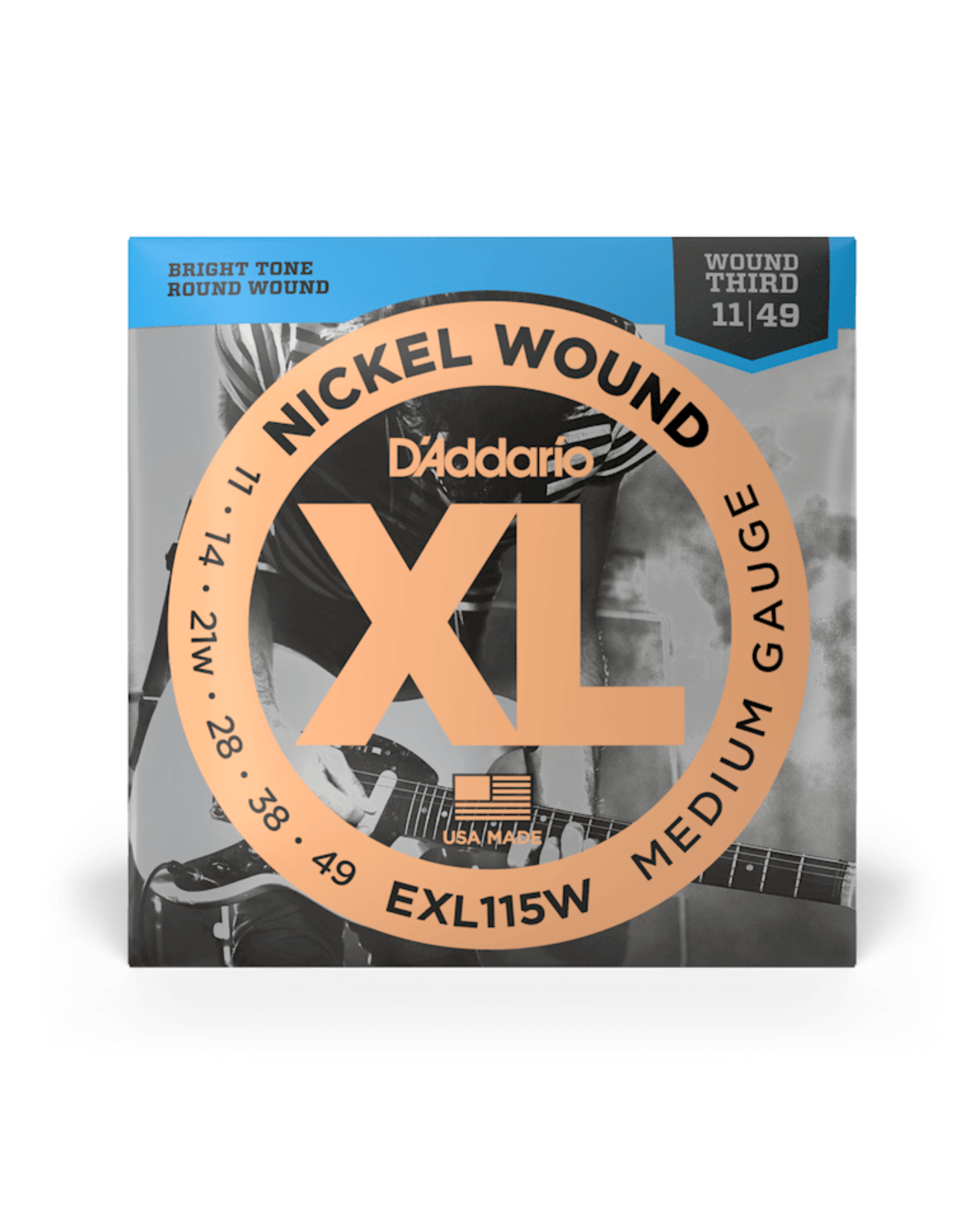 D'Addario XL Nickel Wound Electric Strings