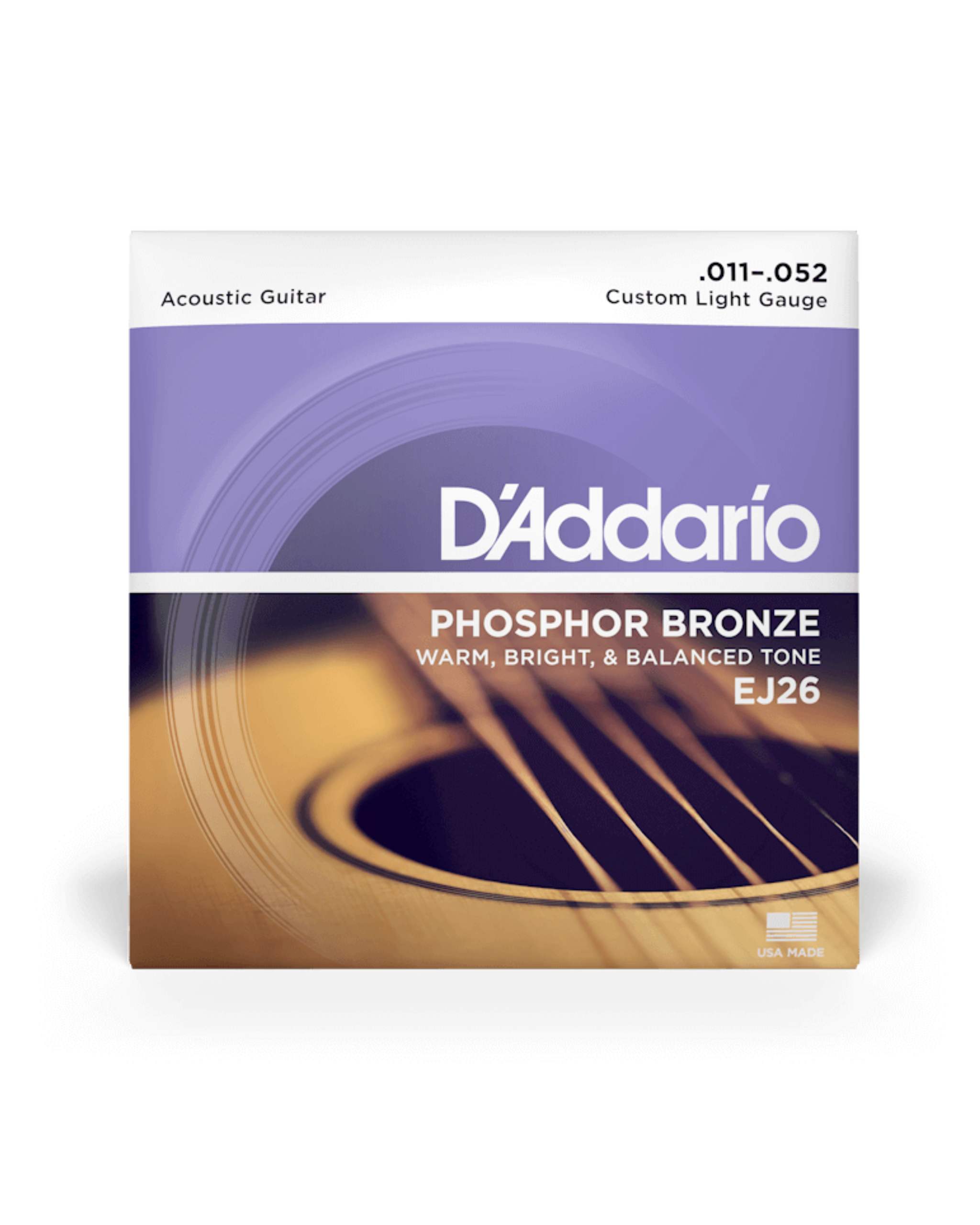 D'Addario EJ Phosphor Bronze Acoustic Strings