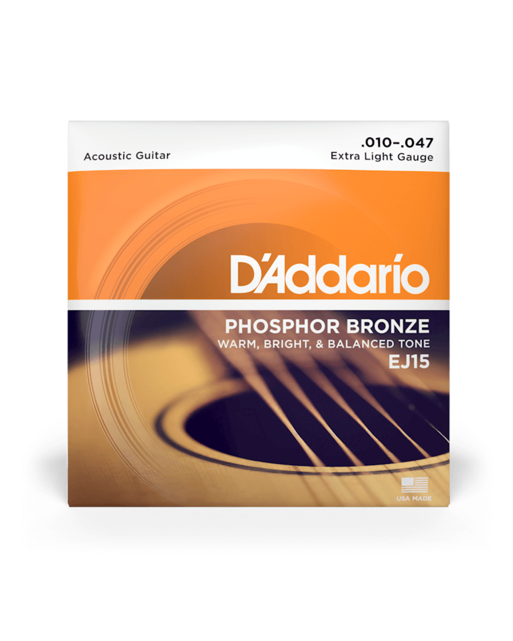 D'Addario EJ Phosphor Bronze Acoustic Strings