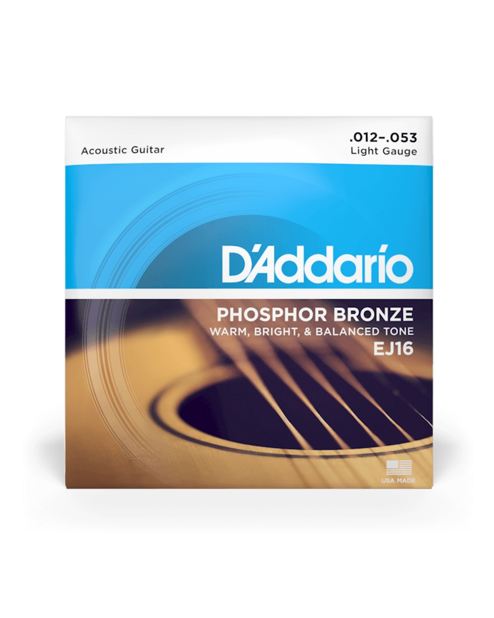 D'Addario EJ Phosphor Bronze Acoustic Strings
