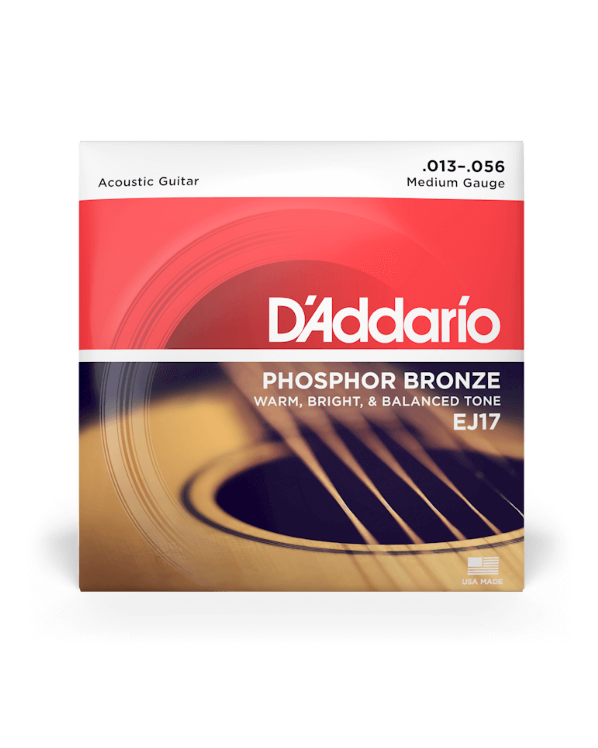 D'Addario EJ Phosphor Bronze Acoustic Strings