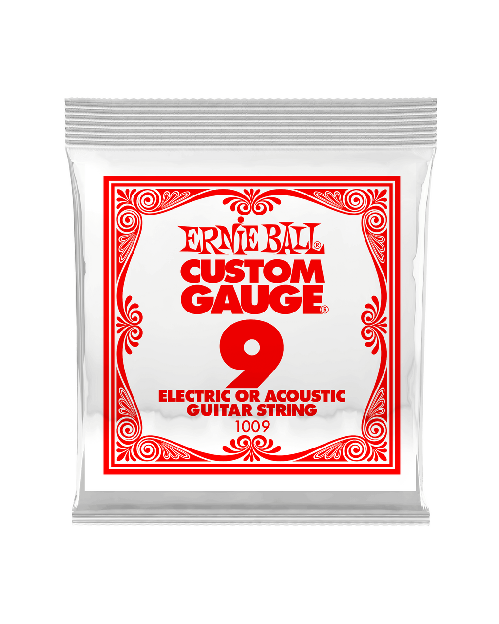 Ernie Ball Electric Guitar Single Strings - Plain Steel