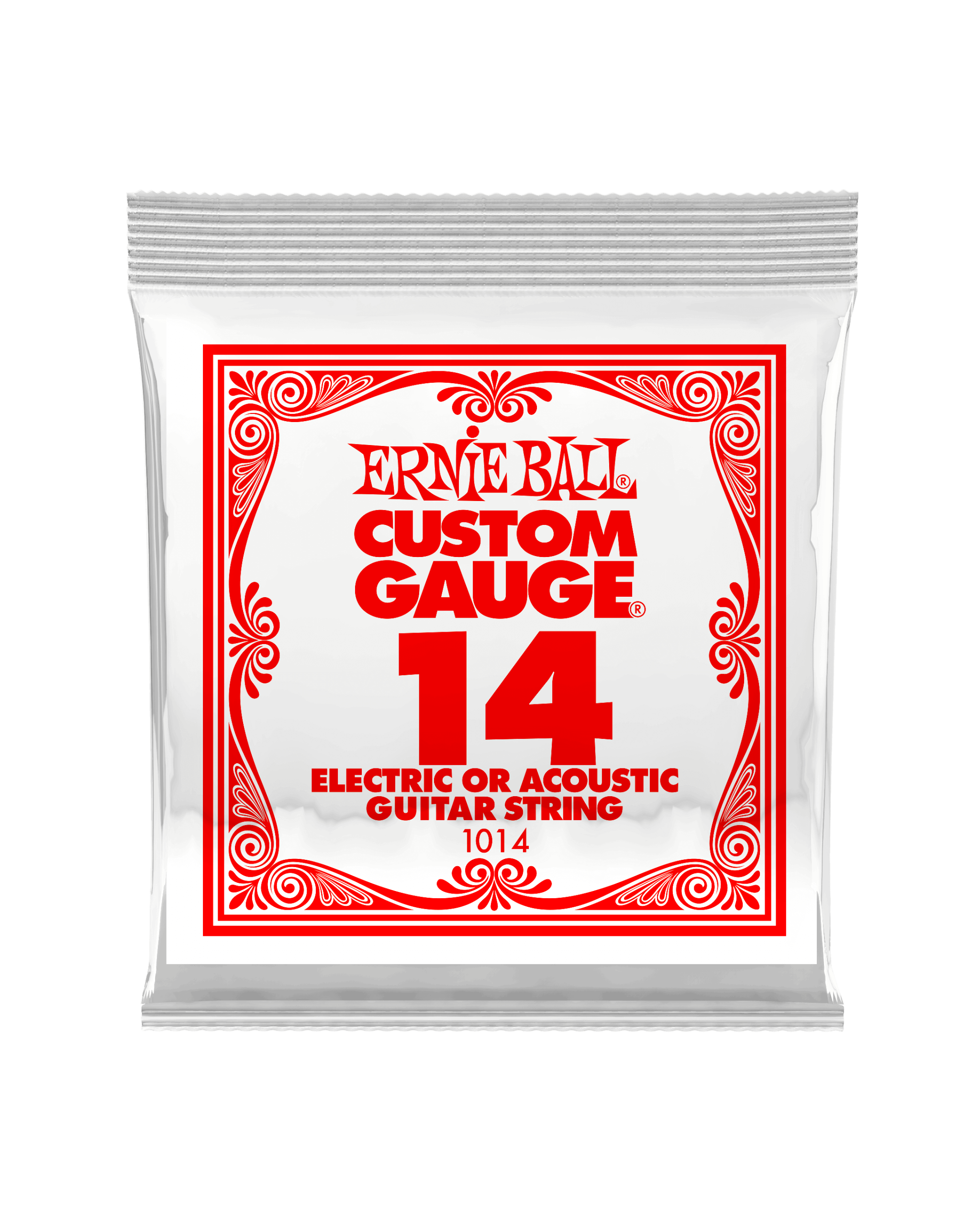 Ernie Ball Electric Guitar Single Strings - Plain Steel