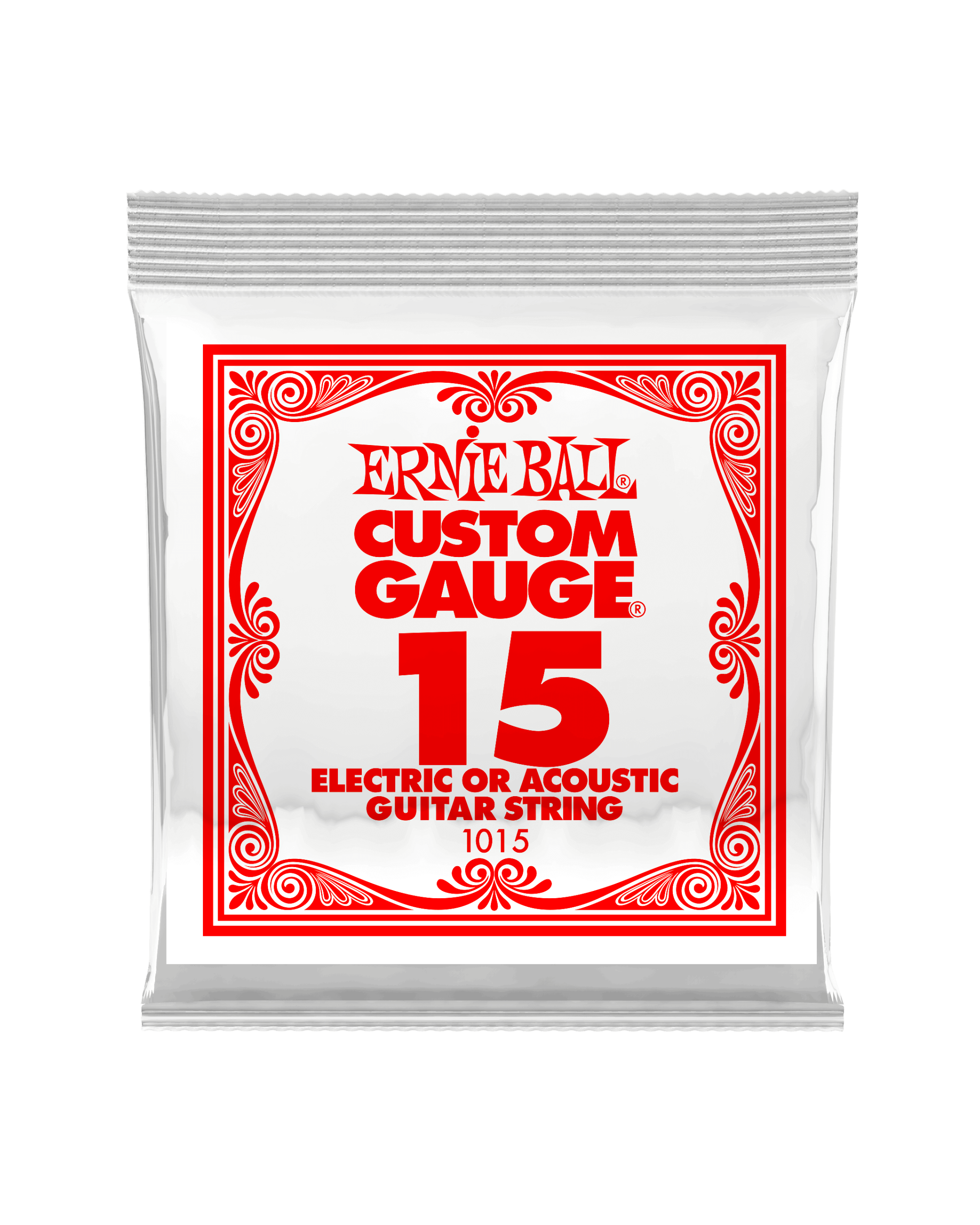 Ernie Ball Electric Guitar Single Strings - Plain Steel