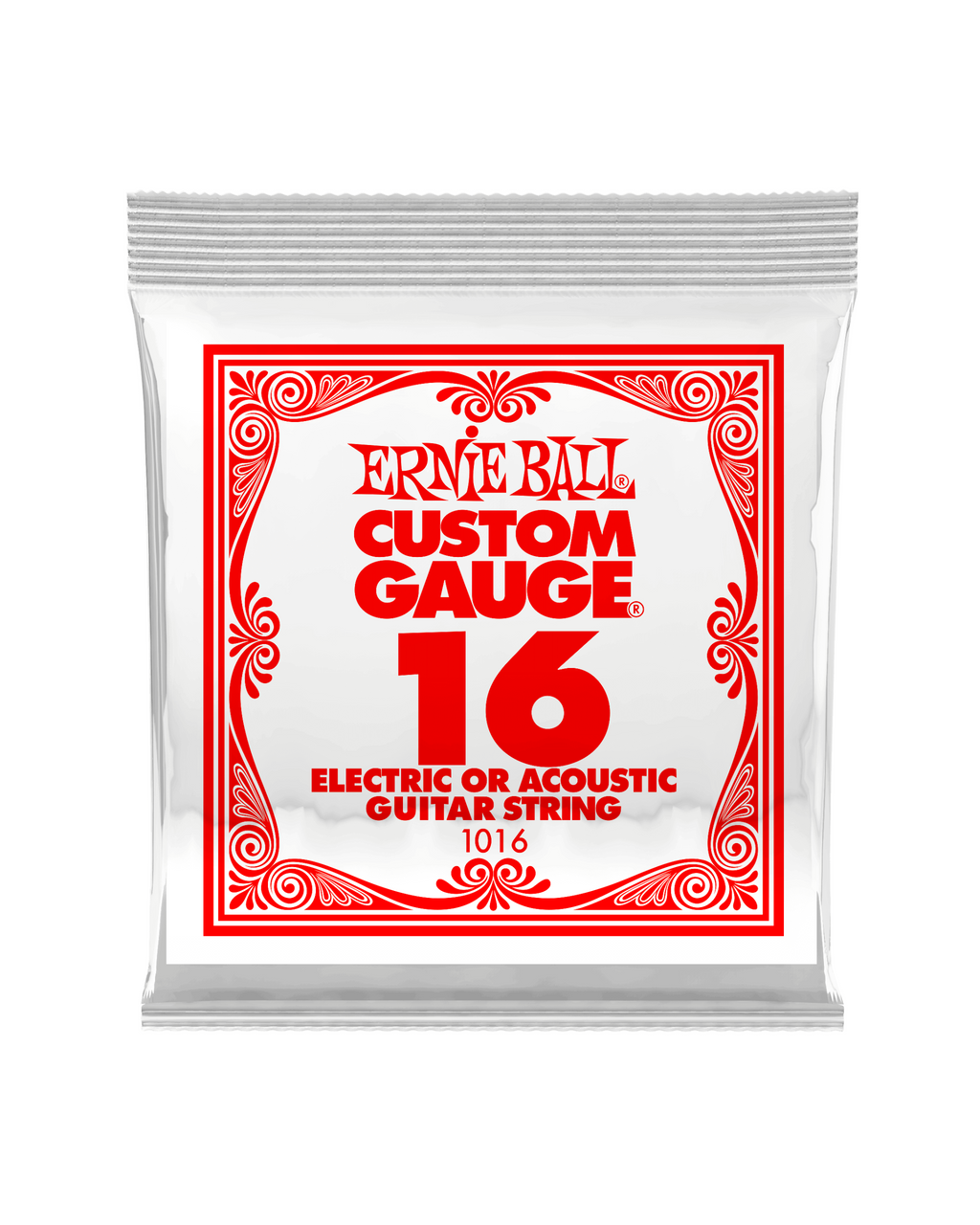 Ernie Ball Electric Guitar Single Strings - Plain Steel