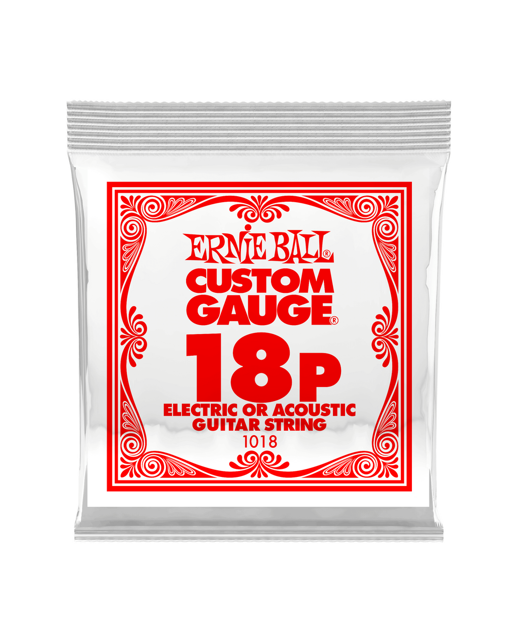 Ernie Ball Electric Guitar Single Strings - Plain Steel