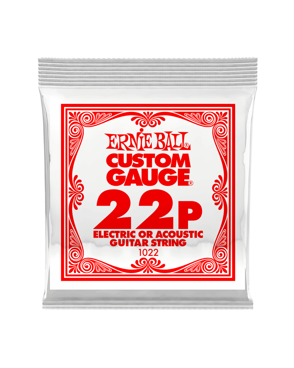 Ernie Ball Electric Guitar Single Strings - Plain Steel