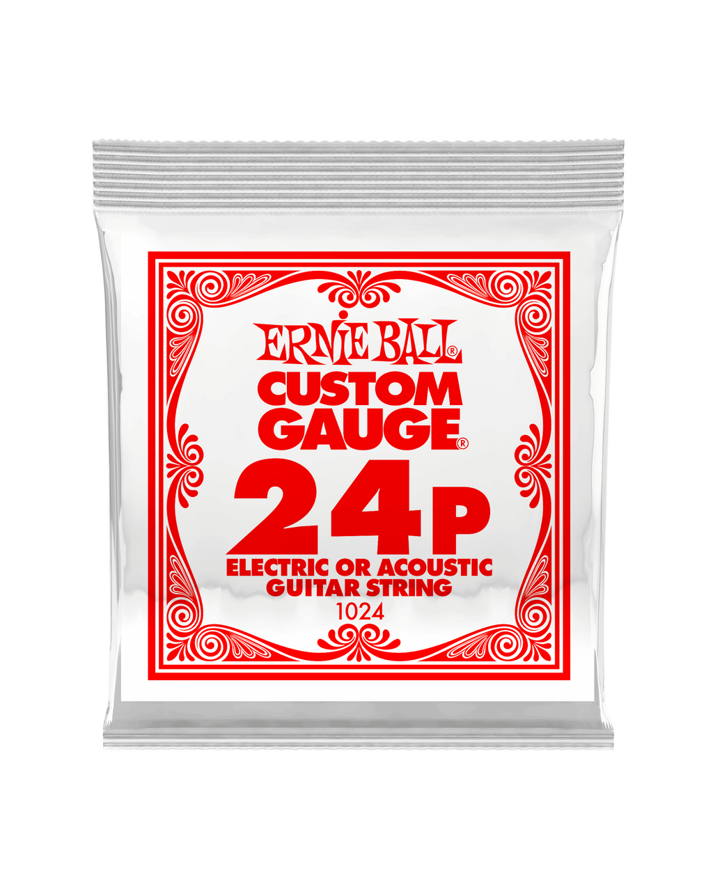 Ernie Ball Electric Guitar Single Strings - Plain Steel