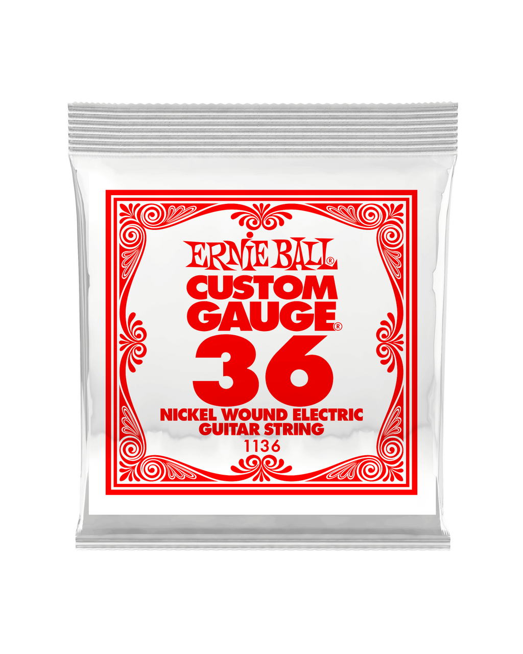 Ernie Ball Electric Guitar Single Strings - Nickel Wound