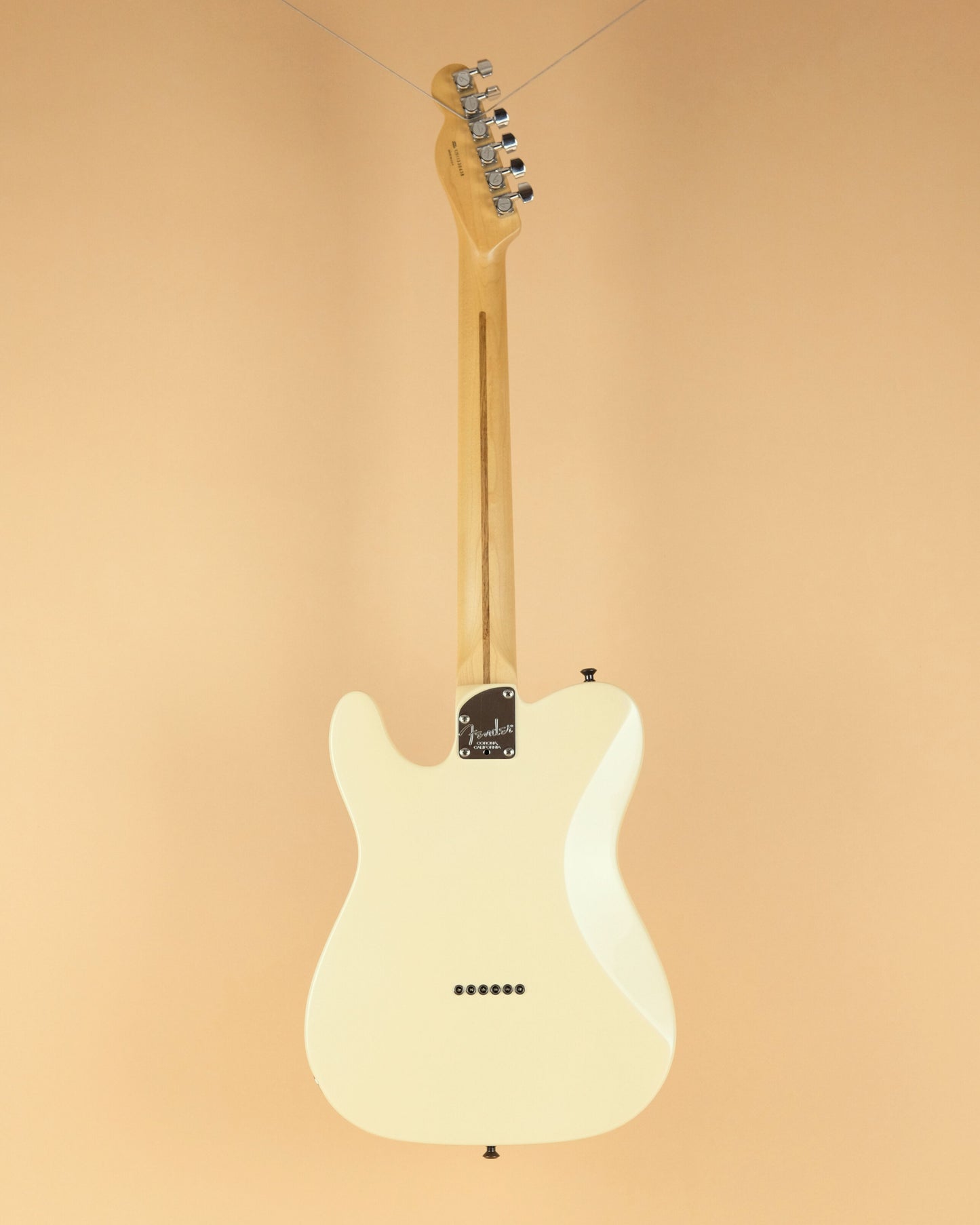 2012 Fender American Deluxe Telecaster Olympic Pearl