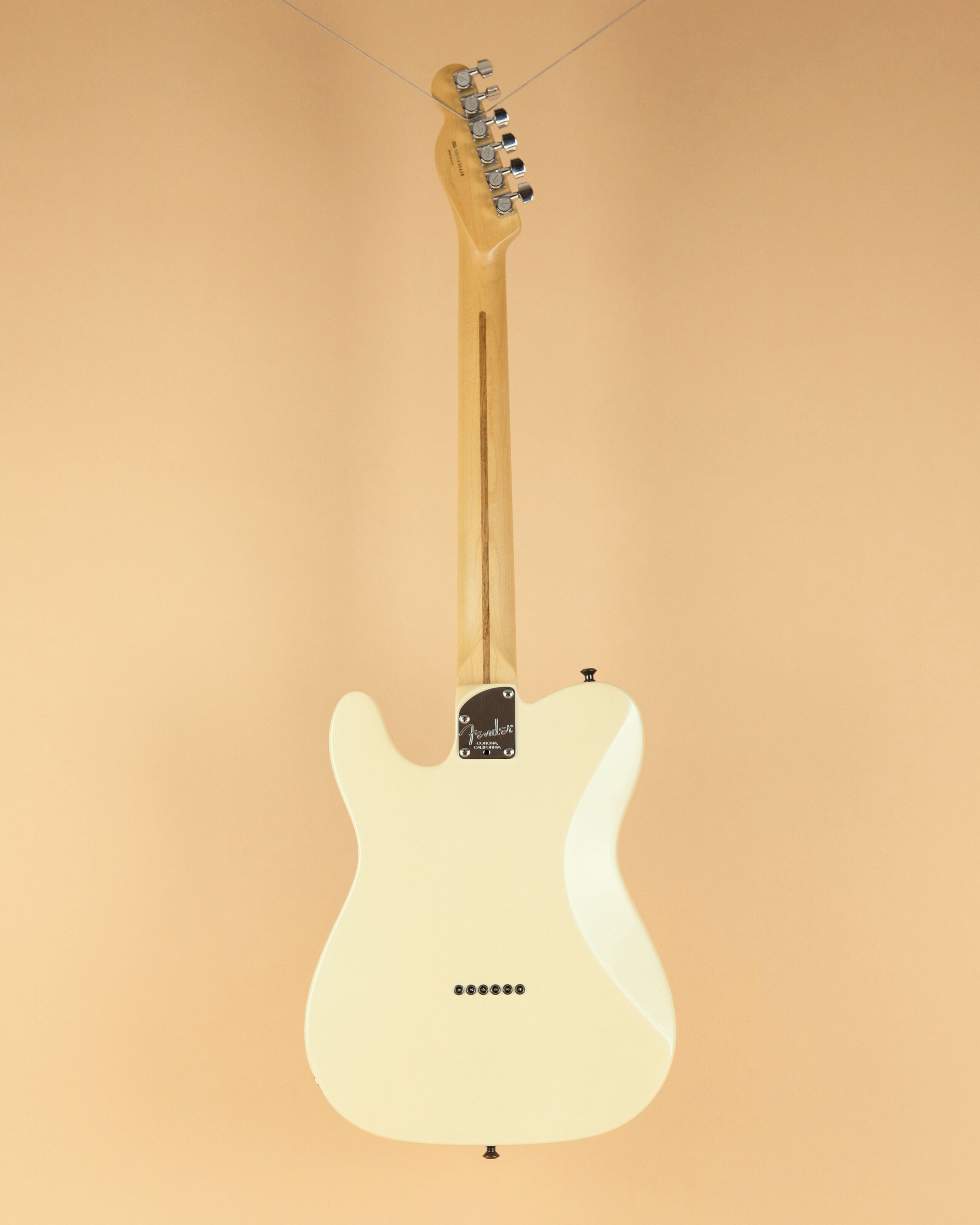 2012 Fender American Deluxe Telecaster Olympic Pearl