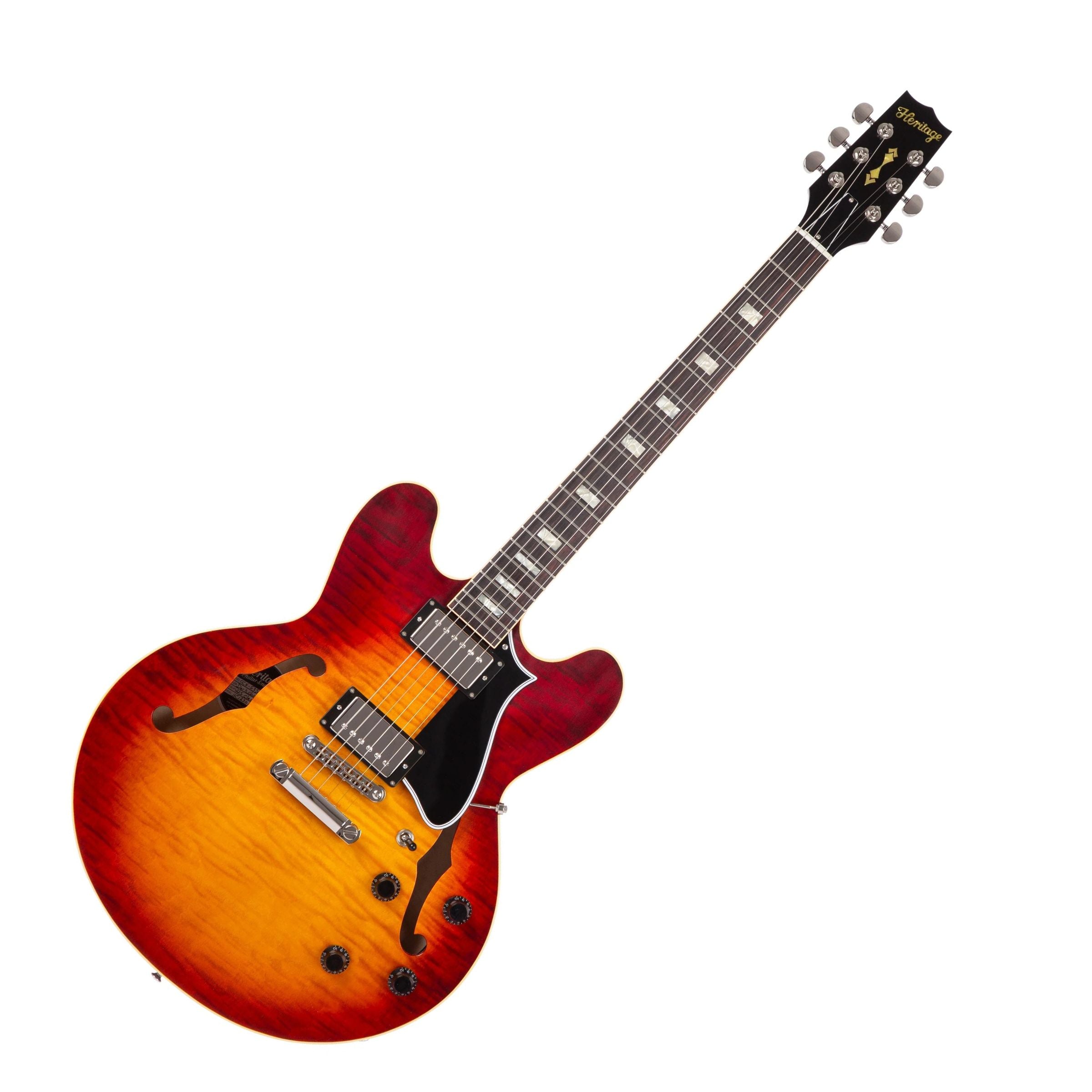 Heritage H-535 Custom Core Dark Cherry Sunburst 