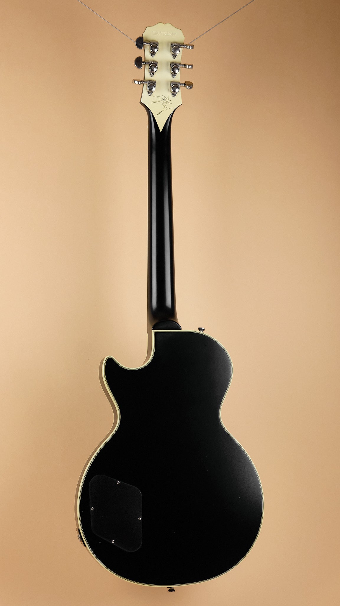 2019 Epiphone Jared James Nichols “Old Glory” Les Paul Custom Black Aged Gloss