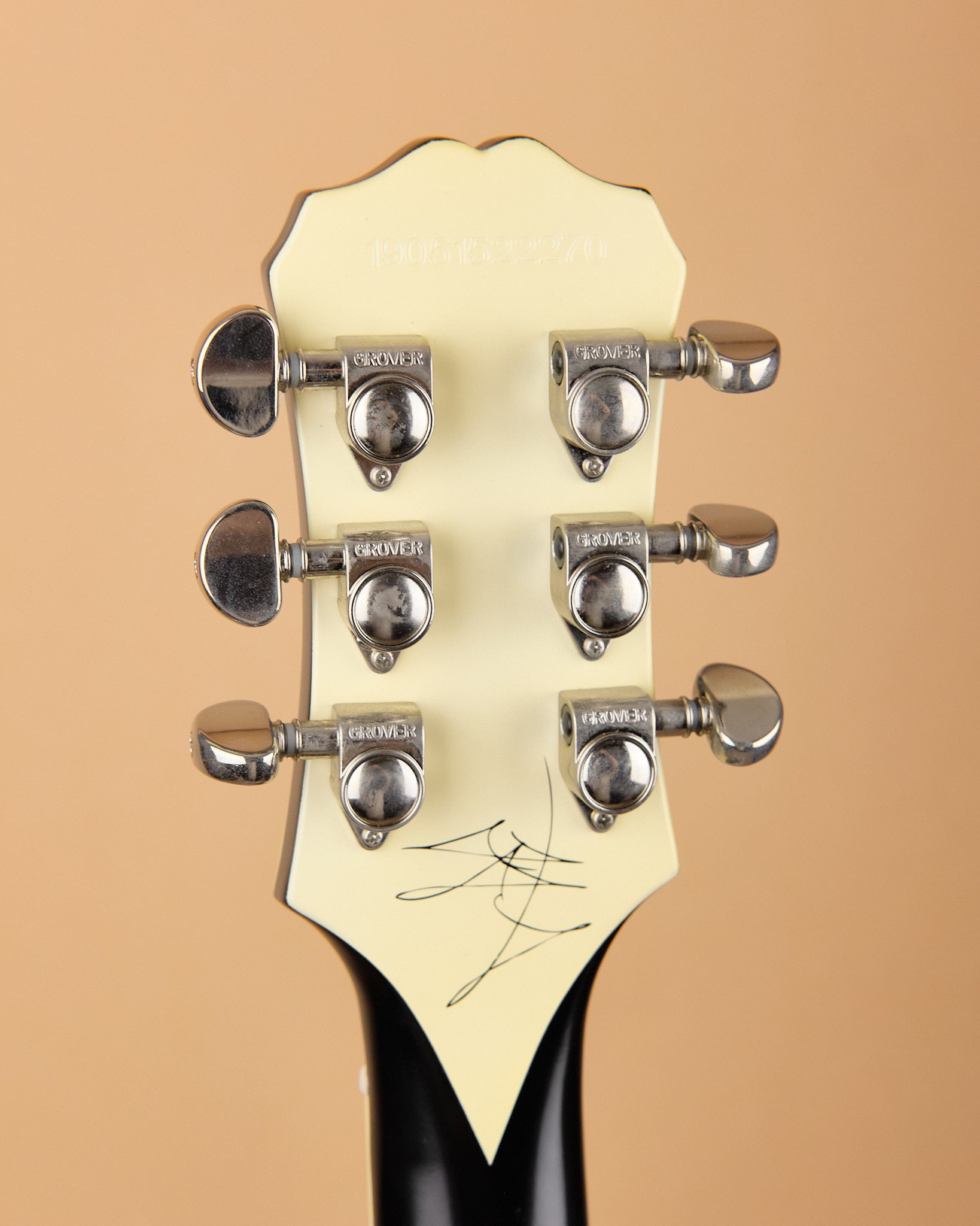 2019 Epiphone Jared James Nichols “Old Glory” Les Paul Custom Black Aged Gloss