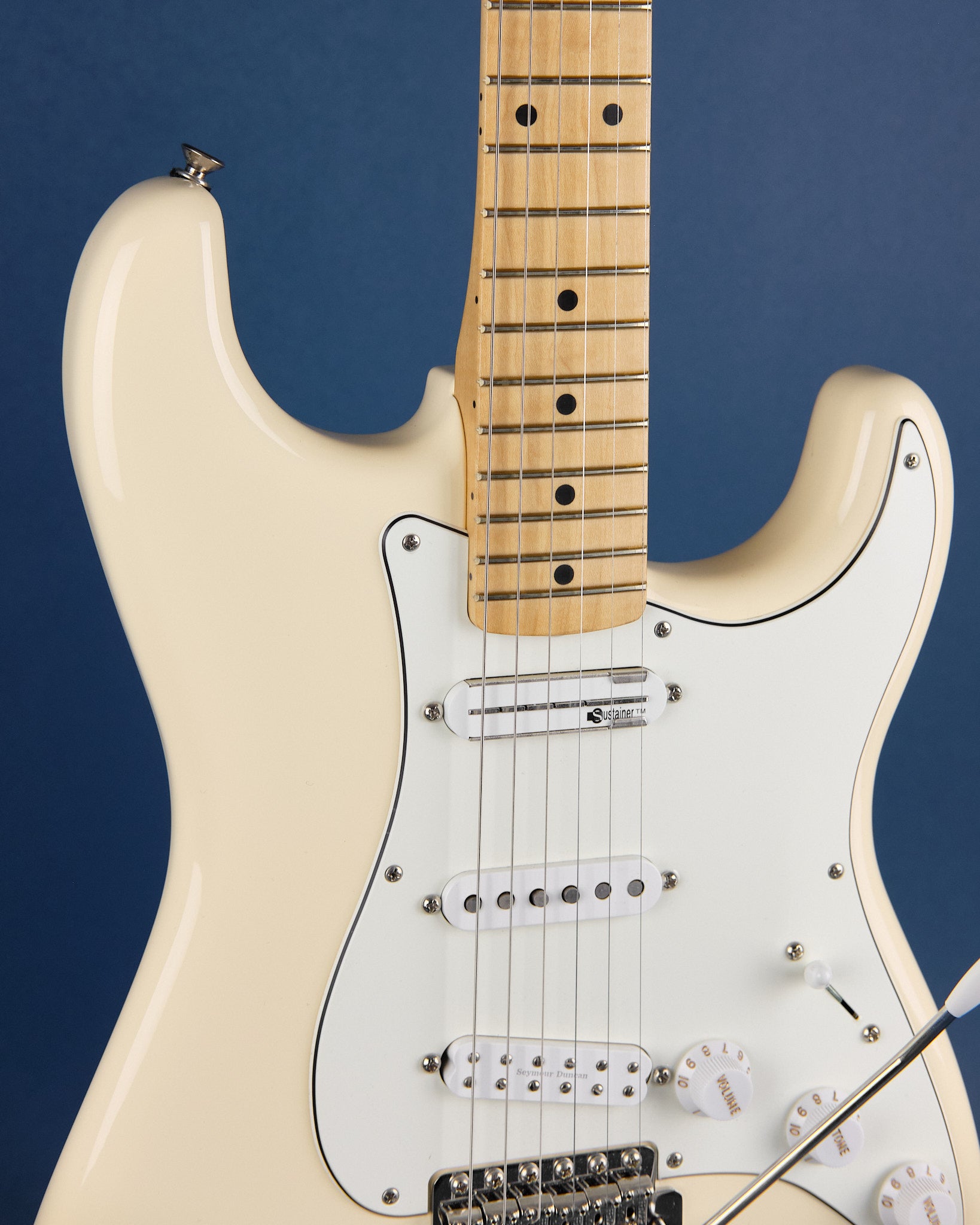 2025 Fender EOB Sustainer Stratocaster Olympic White