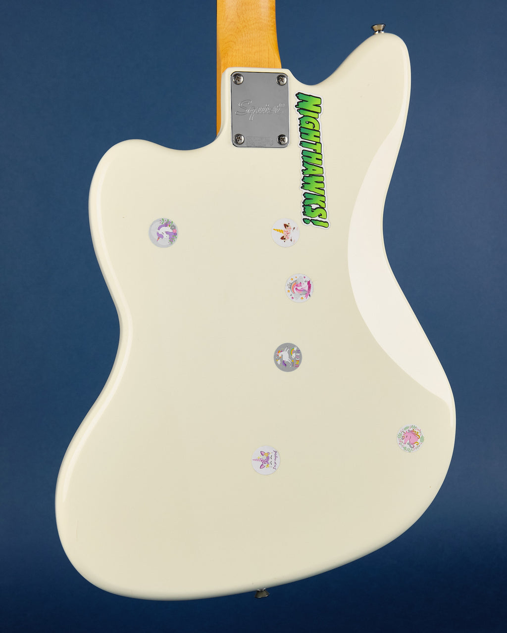 2023 Squier J Mascis Jazzmaster Vintage White