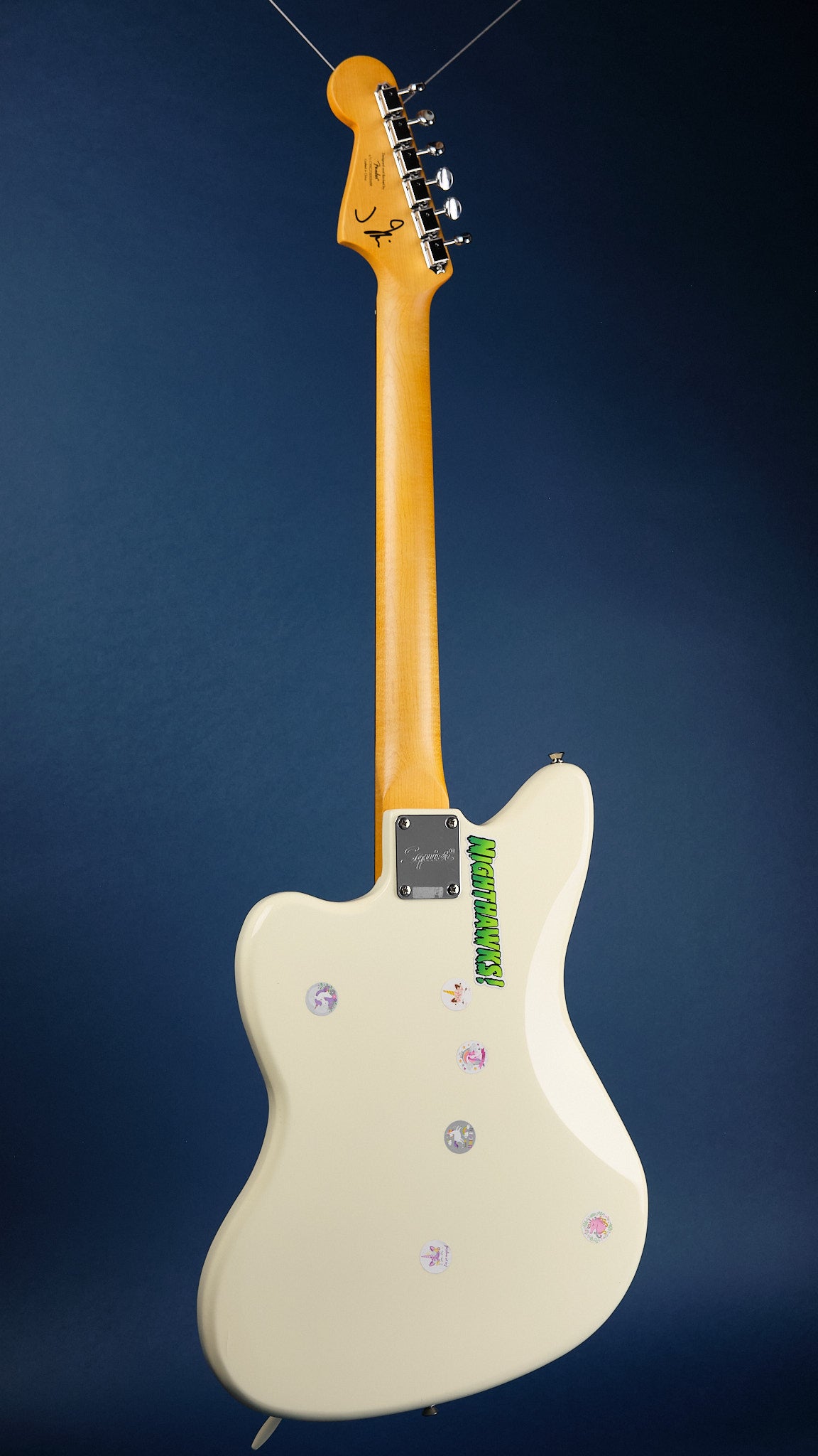 2023 Squier J Mascis Jazzmaster Vintage White