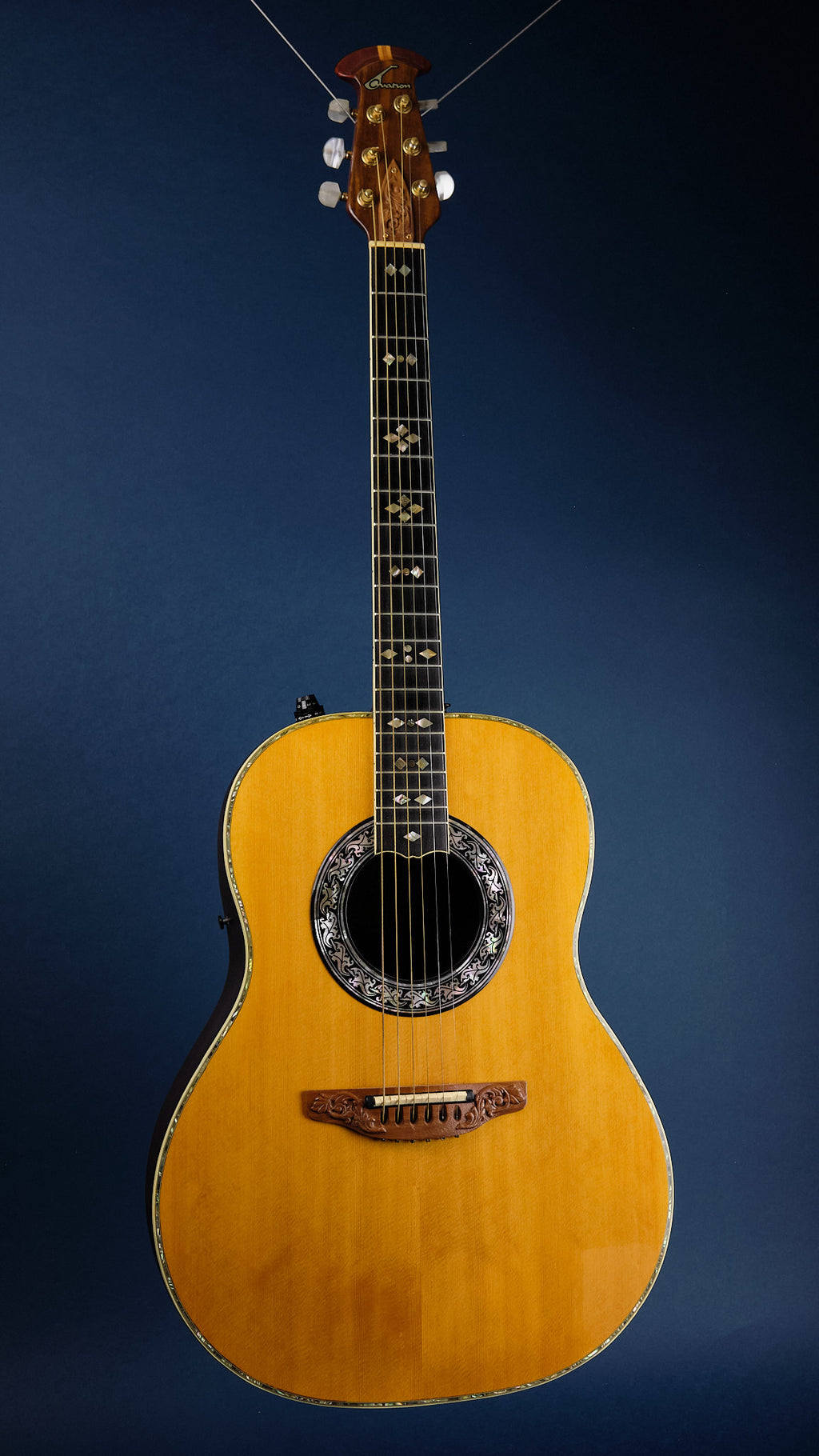 1981 Ovation 1619 Custom Legend Stereo Natural