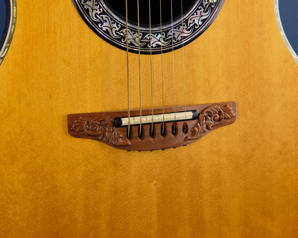 1981 Ovation 1619 Custom Legend Stereo Natural