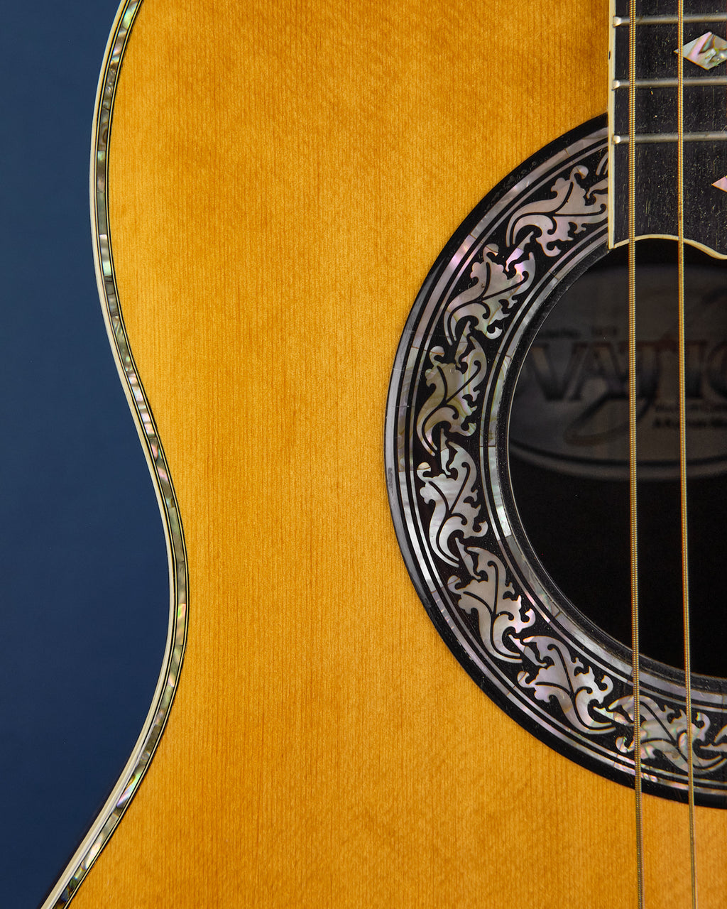 1981 Ovation 1619 Custom Legend Stereo Natural