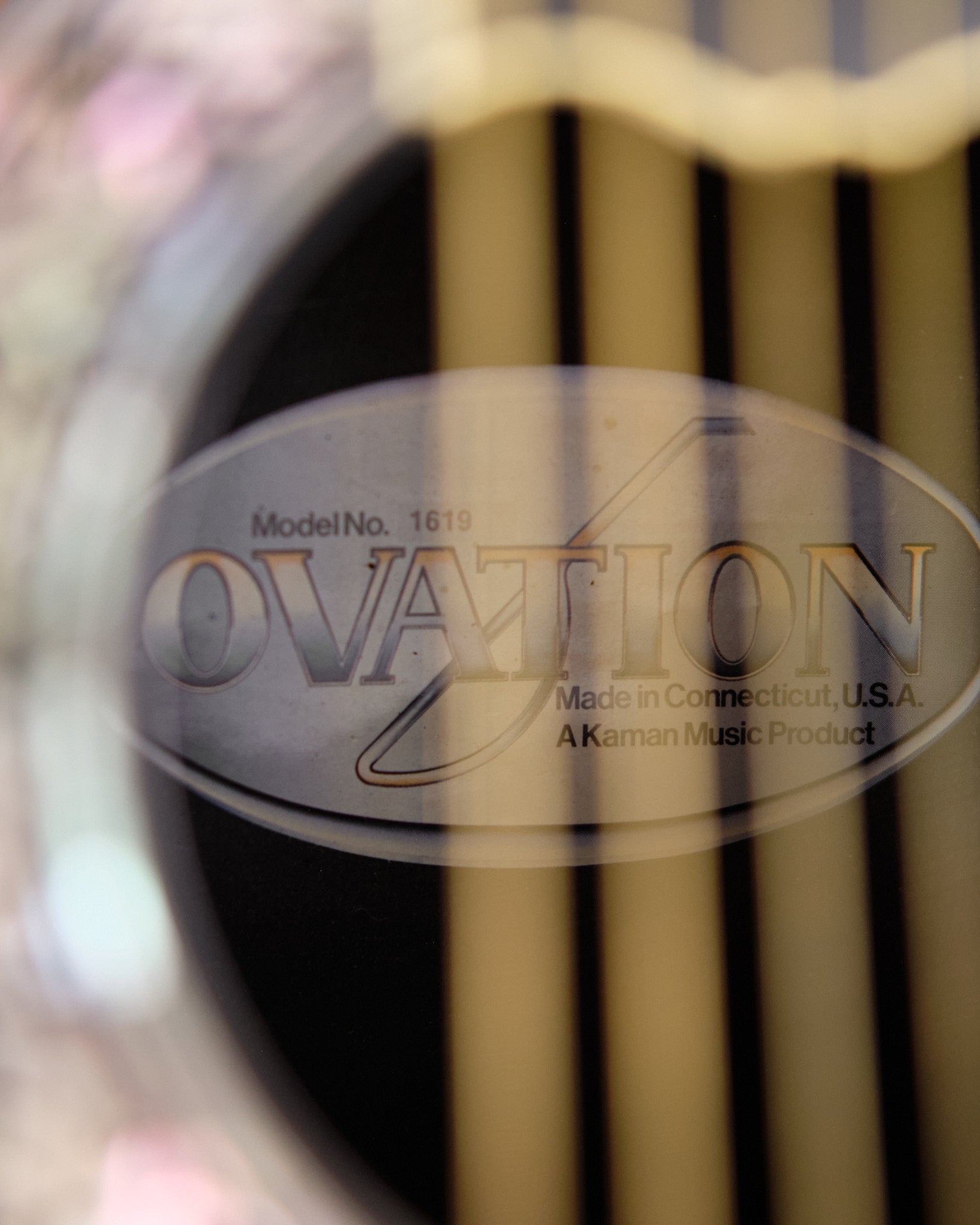 1981 Ovation 1619 Custom Legend Stereo Natural