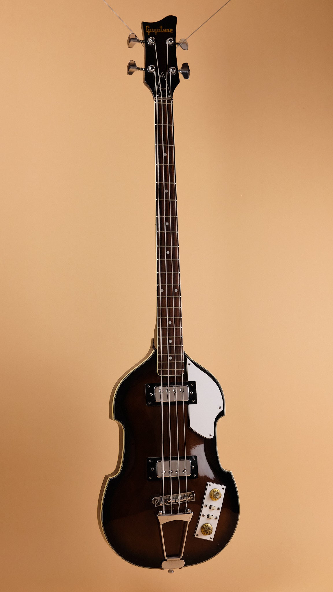 1970s Guyatone VB-28 Brown Sunburst