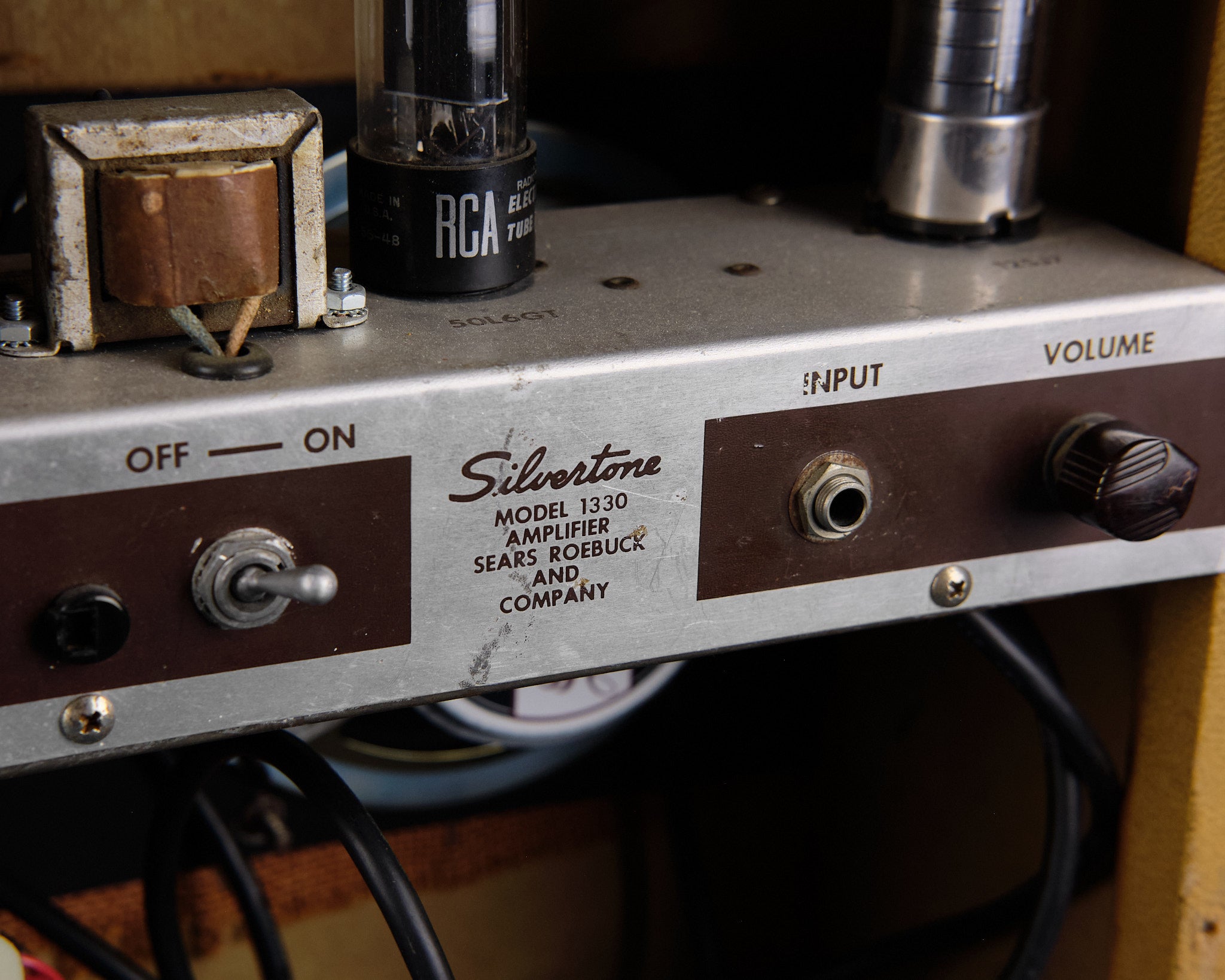 1950s Silvertone 1330 1x6" Combo Amp