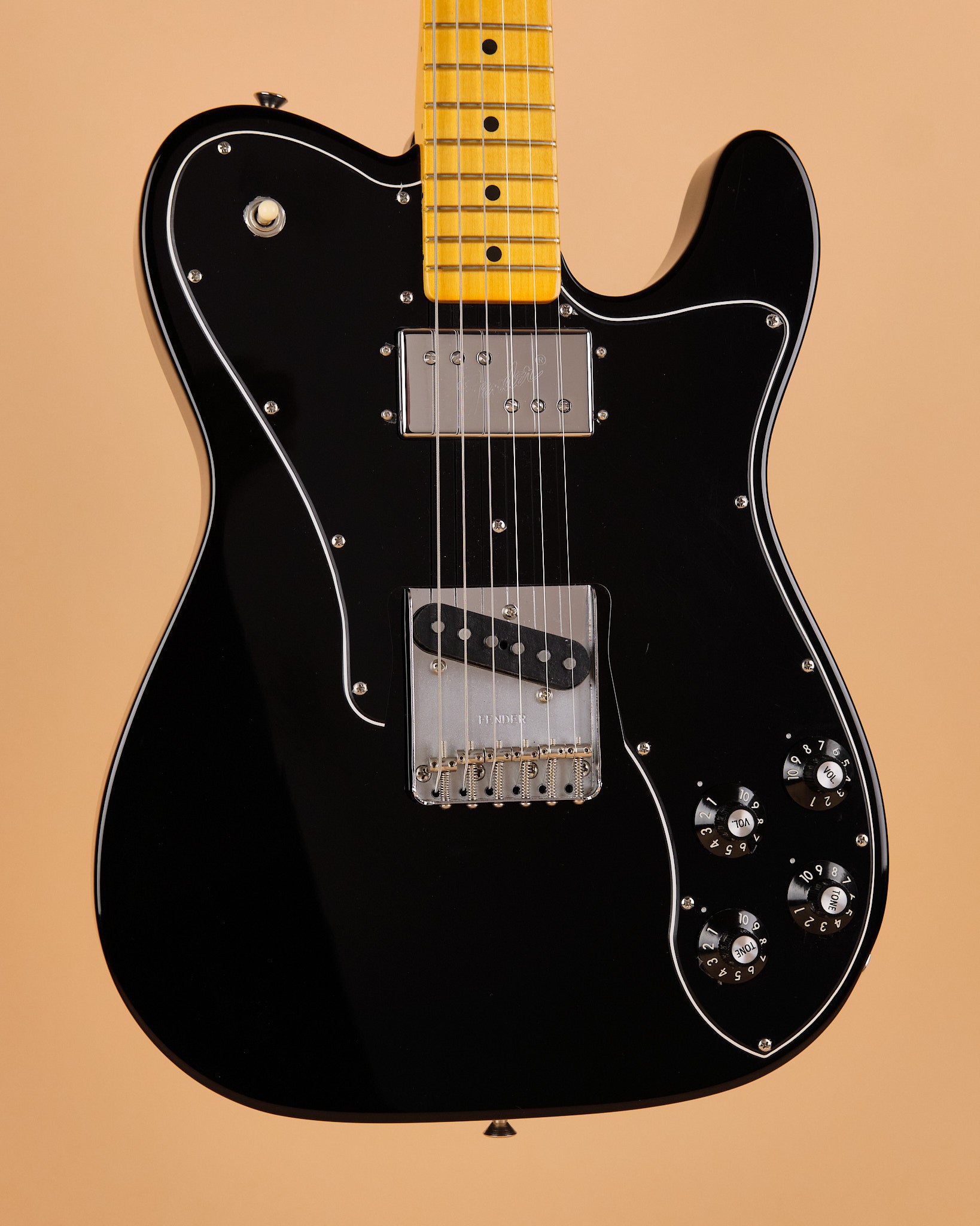 2023 Fender American Vintage II 1977 Telecaster Custom Black