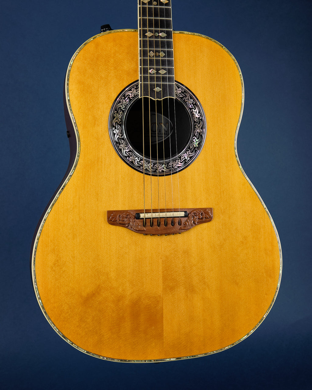 1981 Ovation 1619 Custom Legend Stereo Natural