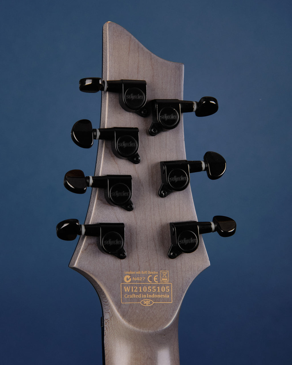 Schecter Omen Elite-7 Charcoal Burst (Second-Hand)