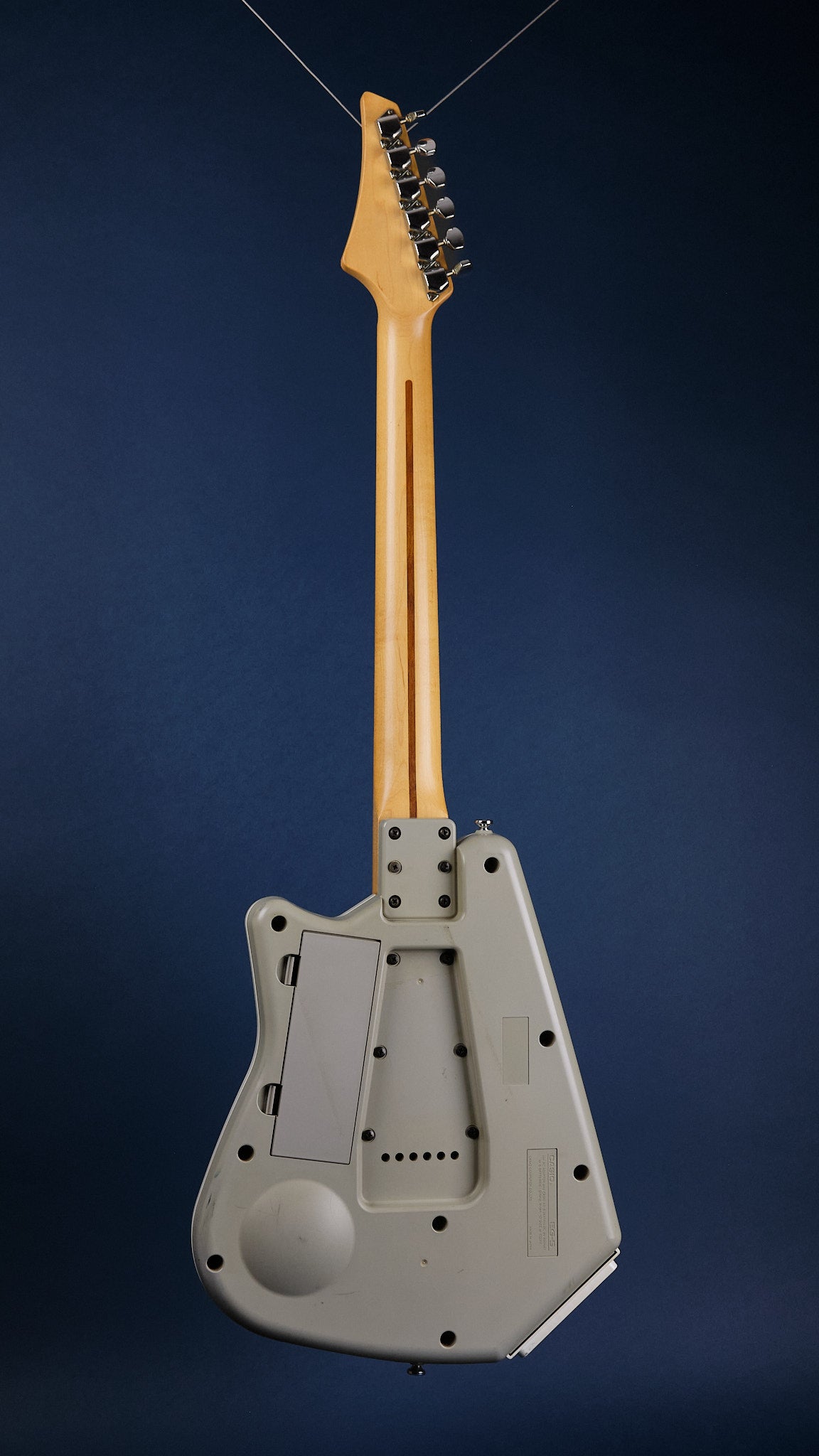 1980s Casio EG-5 Cassette Guitar White