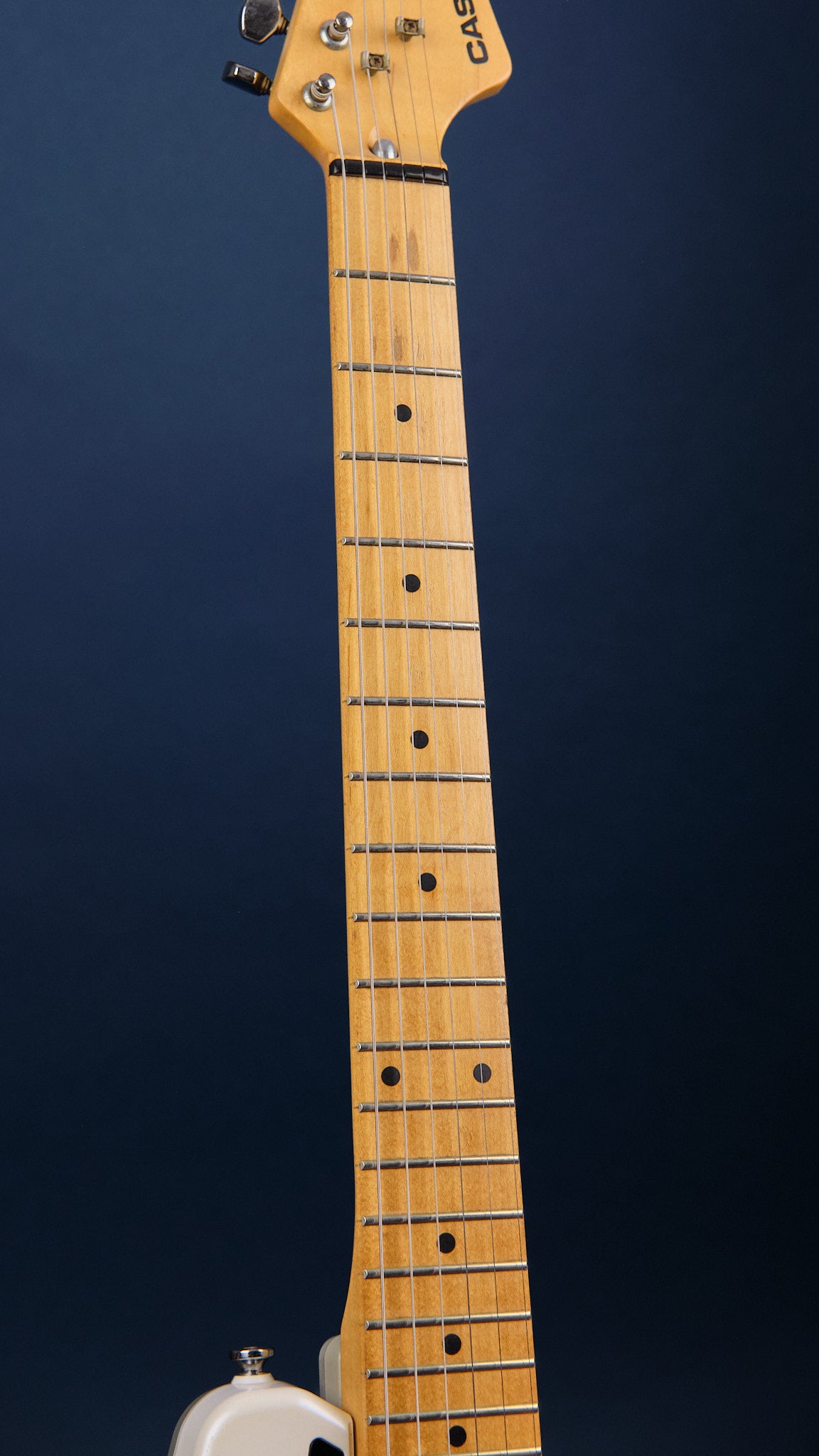 1980s Casio EG-5 Cassette Guitar White