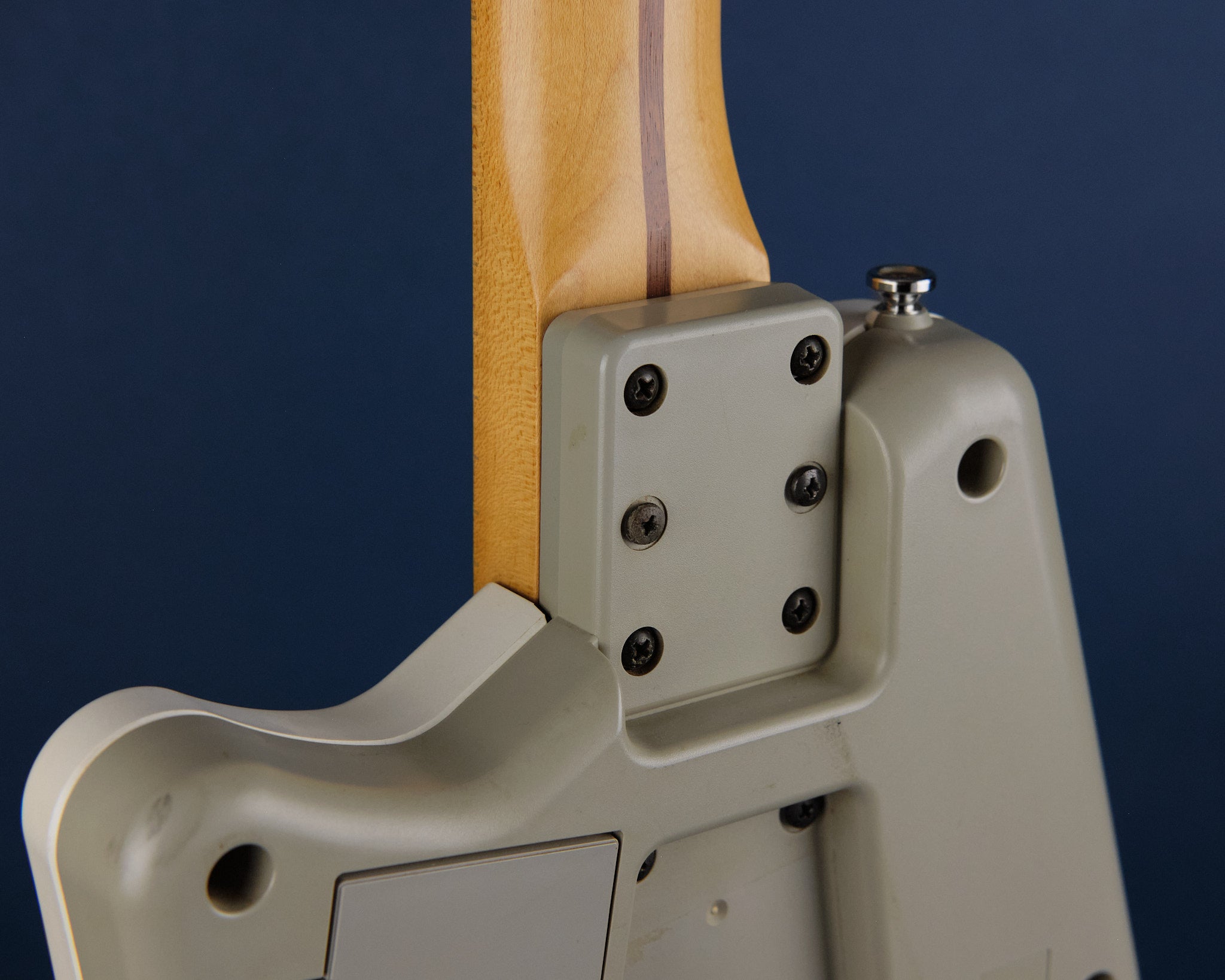 1980s Casio EG-5 Cassette Guitar White