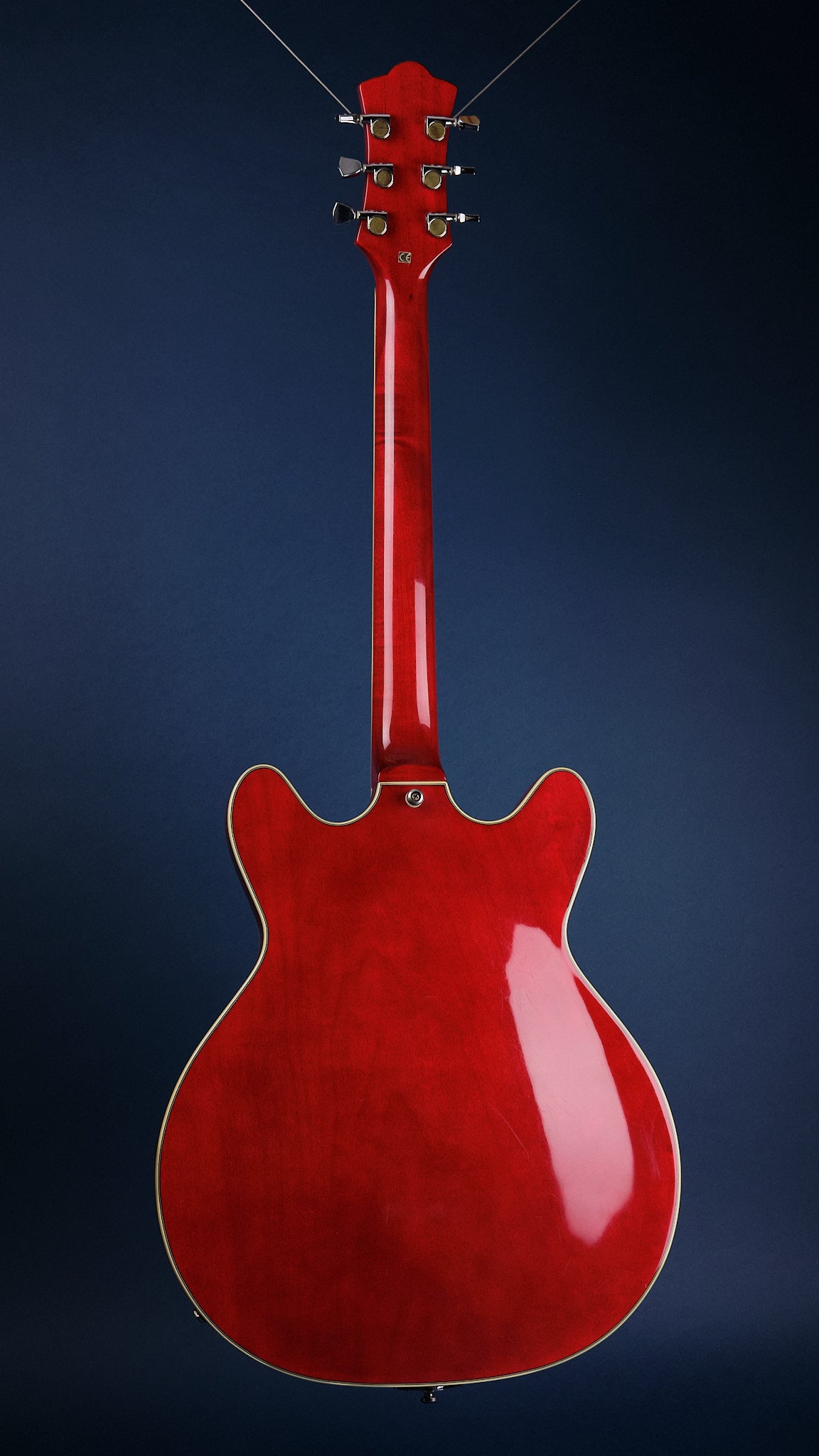 1990s DeArmond by Guild Starfire Cherry