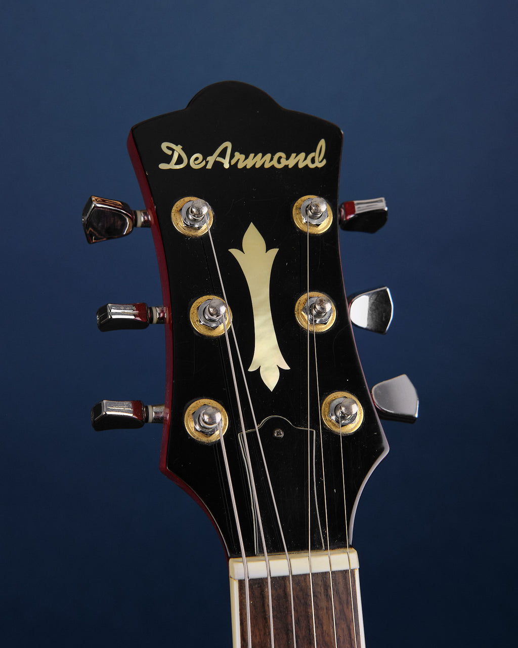 1990s DeArmond by Guild Starfire Cherry