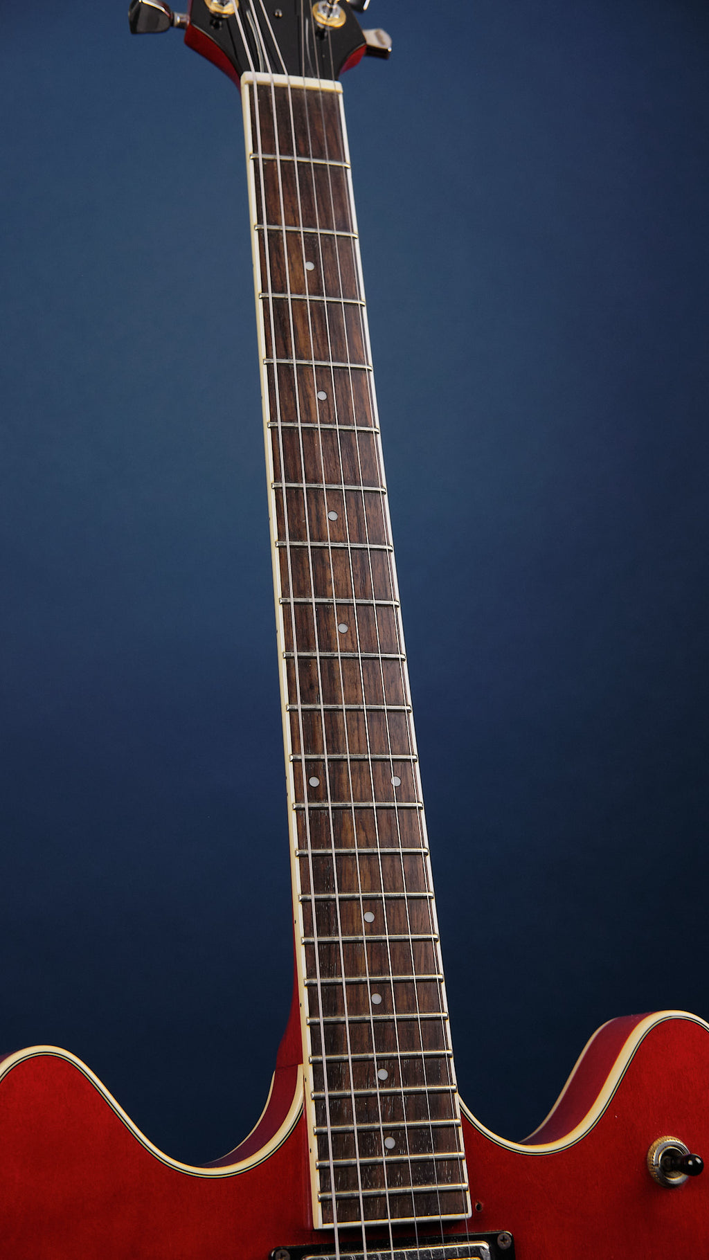 1990s DeArmond by Guild Starfire Cherry