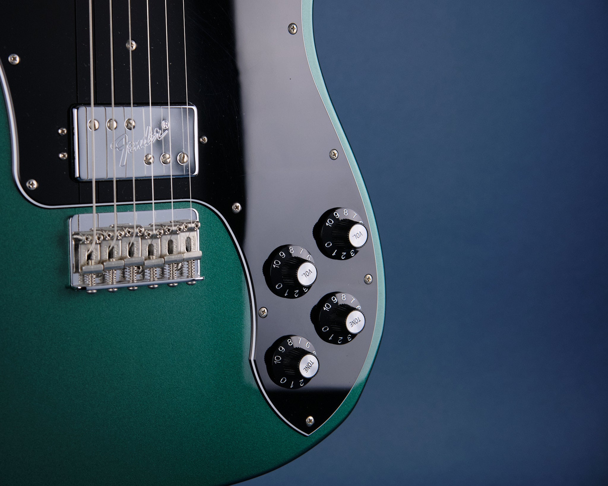 2020 Fender MIJ Hybrid Telecaster Deluxe Sherwood Green