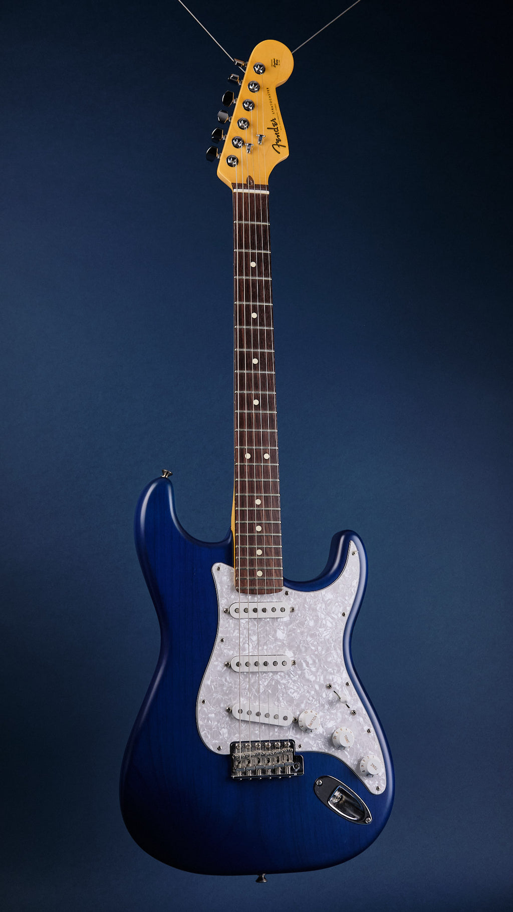 2021 Fender Cory Wong Stratocaster Sapphire Blue Transparent