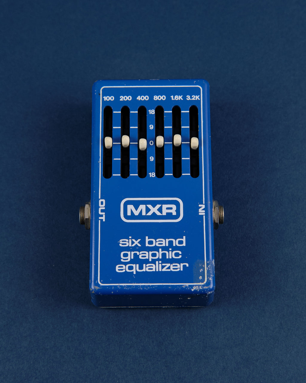 1980s MXR MX-109 Six Band Graphic Equalizer