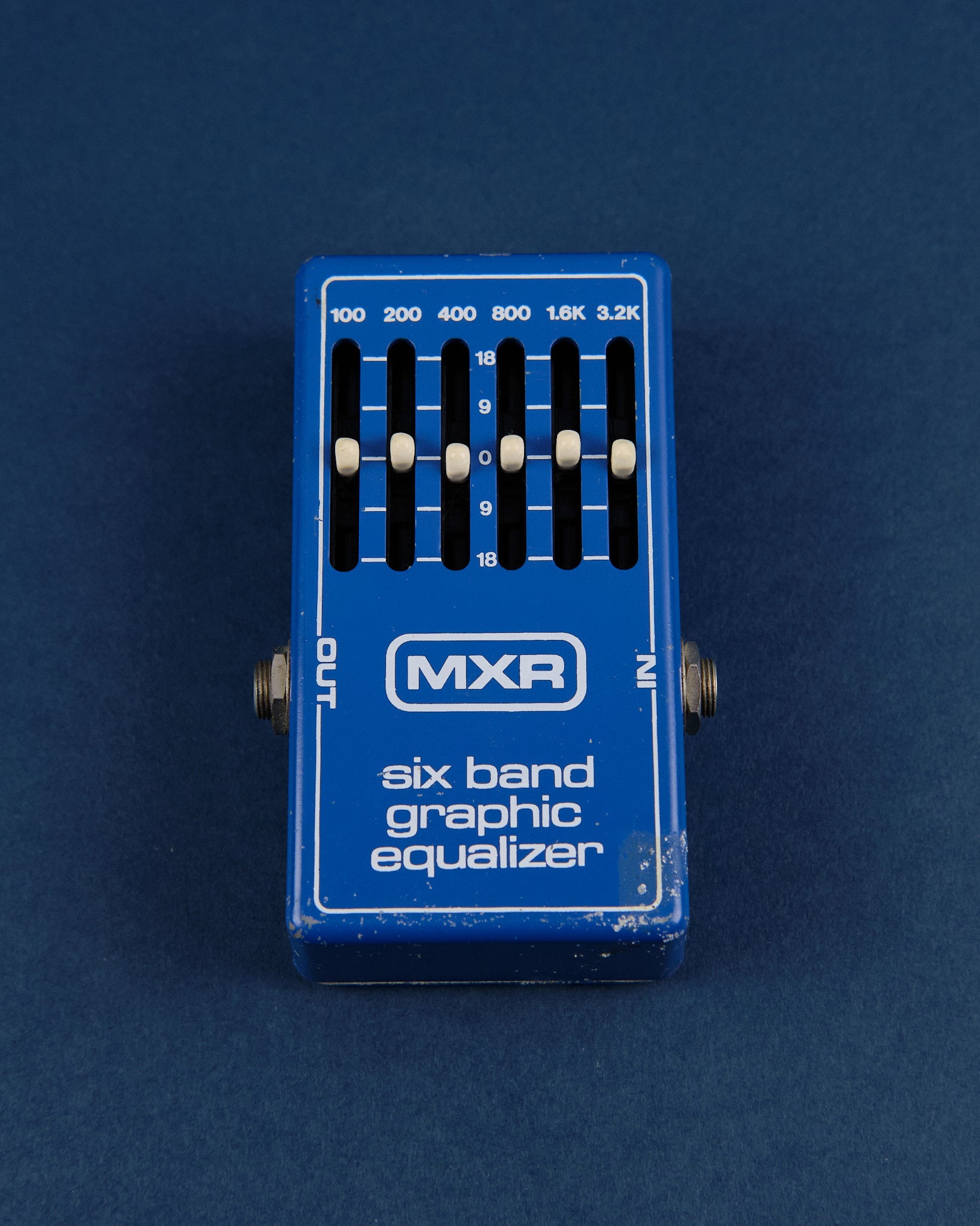 1980s MXR MX-109 Six Band Graphic Equalizer