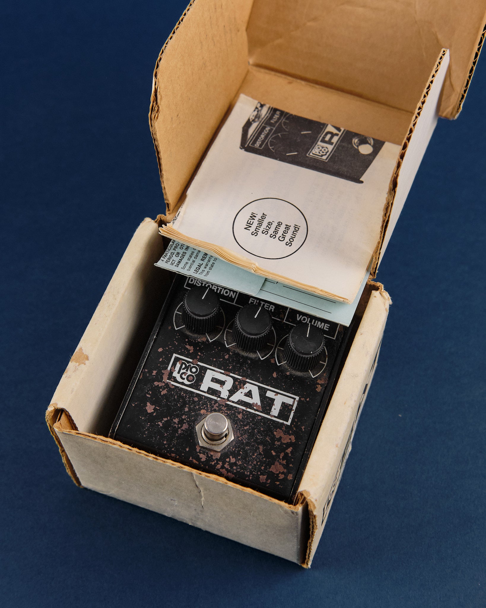 1986 Pro Co Rat Small Box