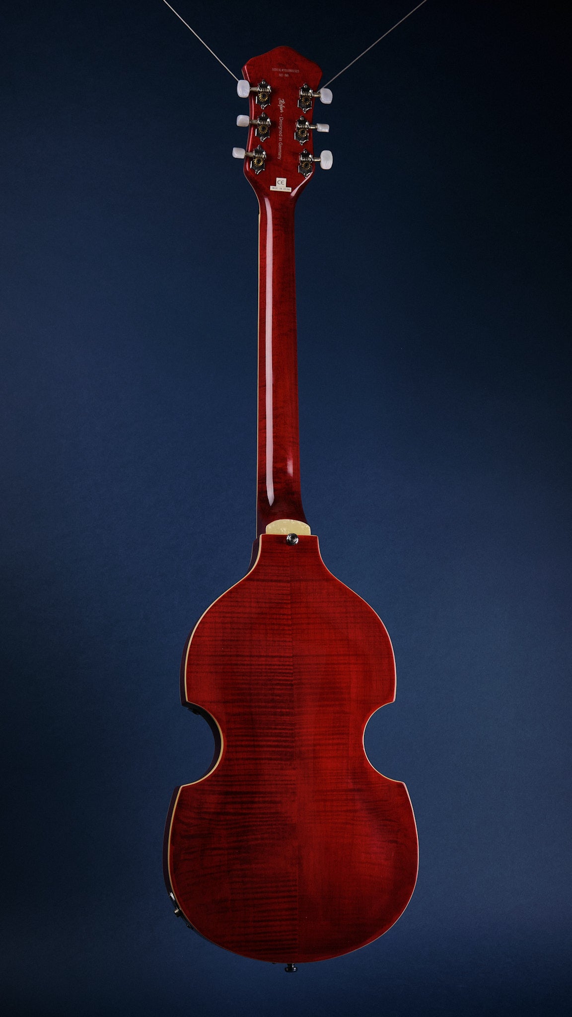 Hofner HI-459-PE-R Ignition Violin Guitar Red (Second-Hand)