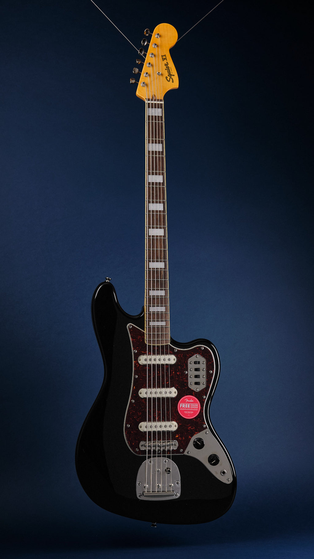 2024 Squier Classic Vibe Bass VI Black