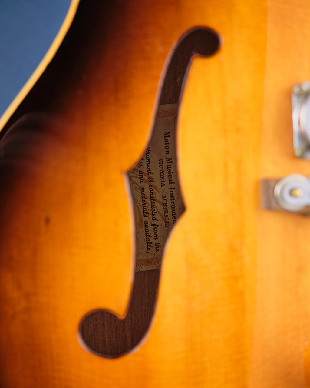 1962 Maton Premier 45A Sunburst