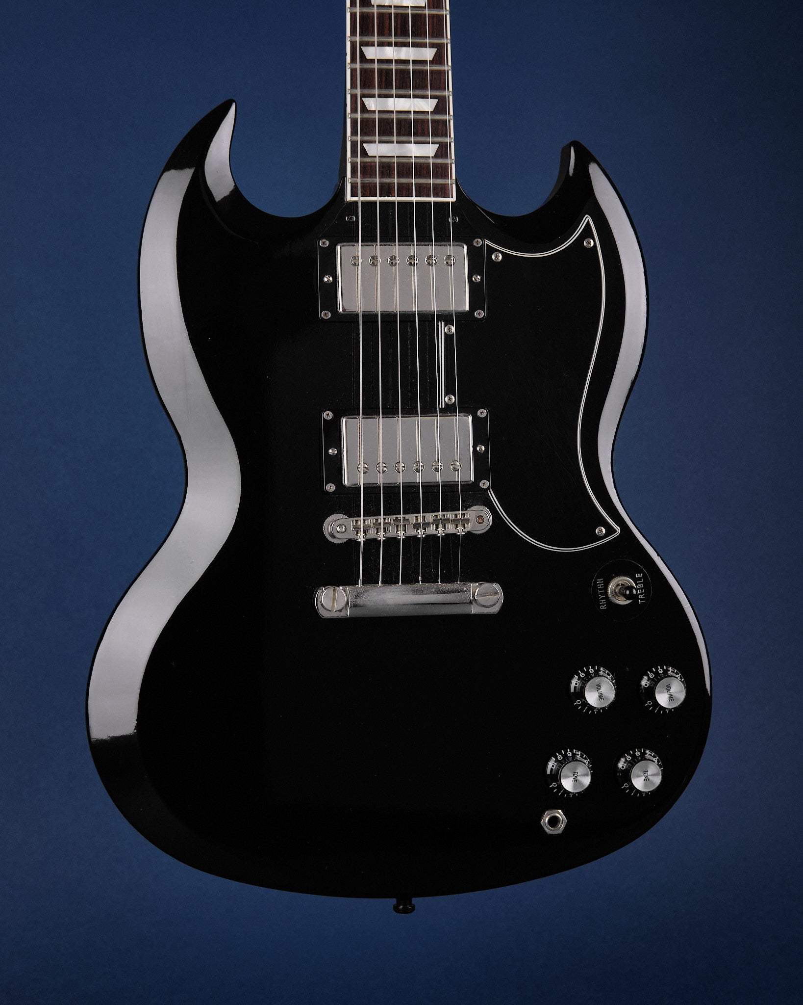 2007 Epiphone MIJ Lacquer Series SG Black